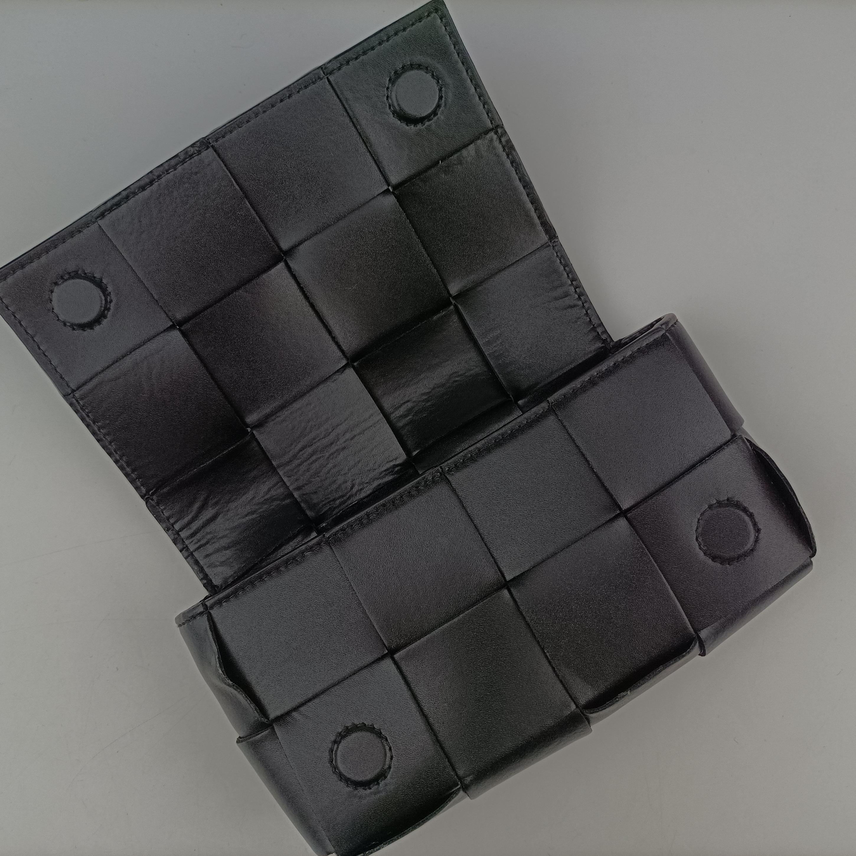 cassette Black lambskin IC Chipカセット ブラック ラムスキン ICチップ