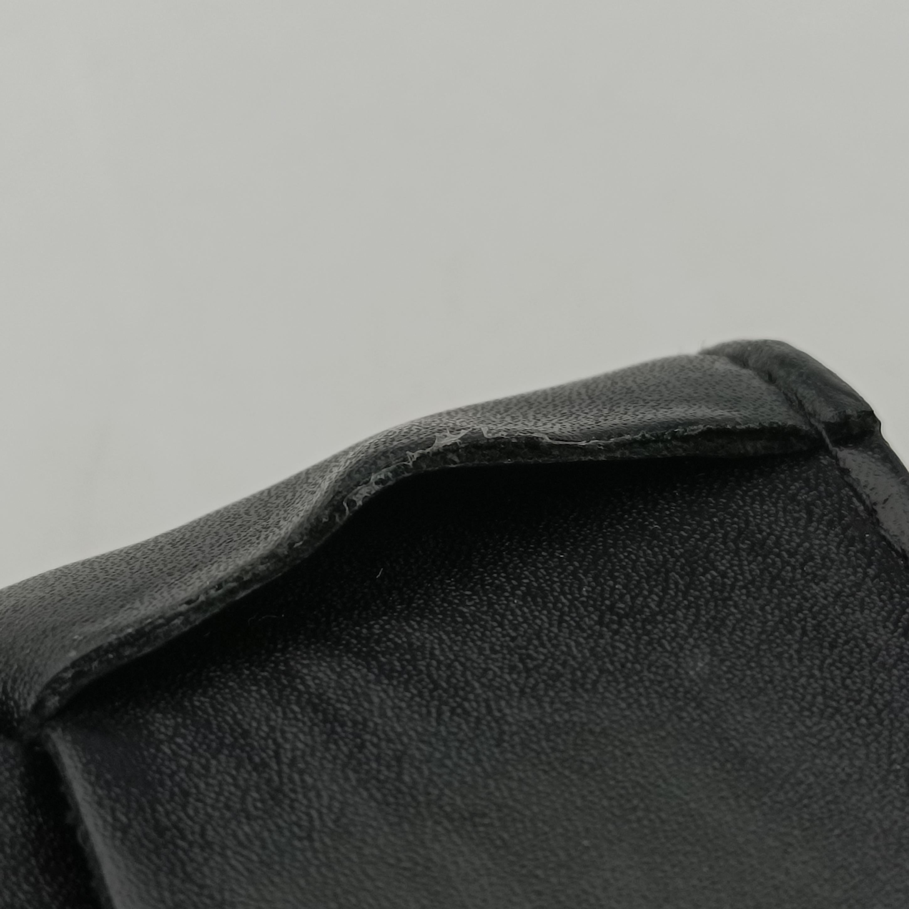 cassette Black lambskin IC Chipカセット ブラック ラムスキン ICチップ