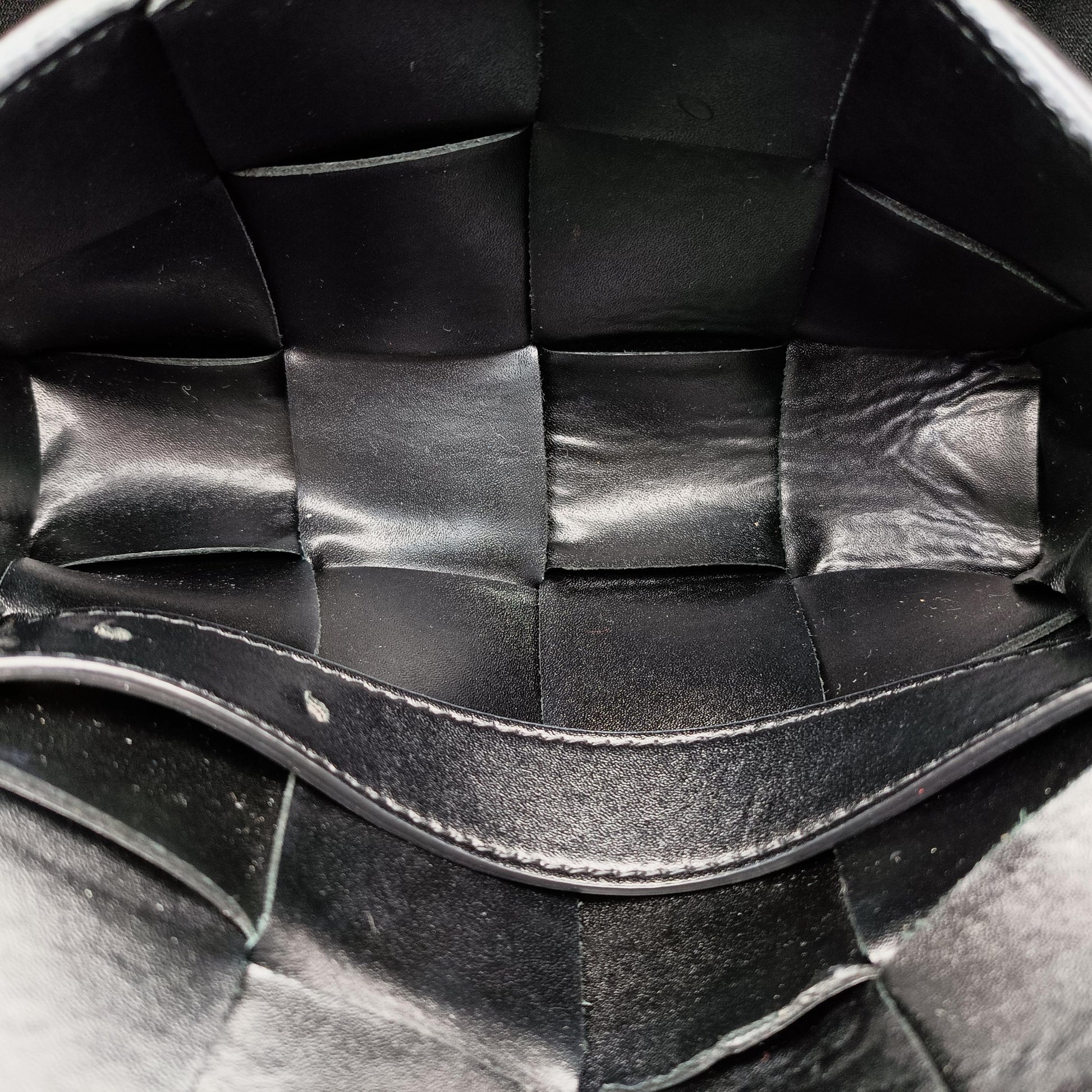 cassette Black lambskin IC Chipカセット ブラック ラムスキン ICチップ