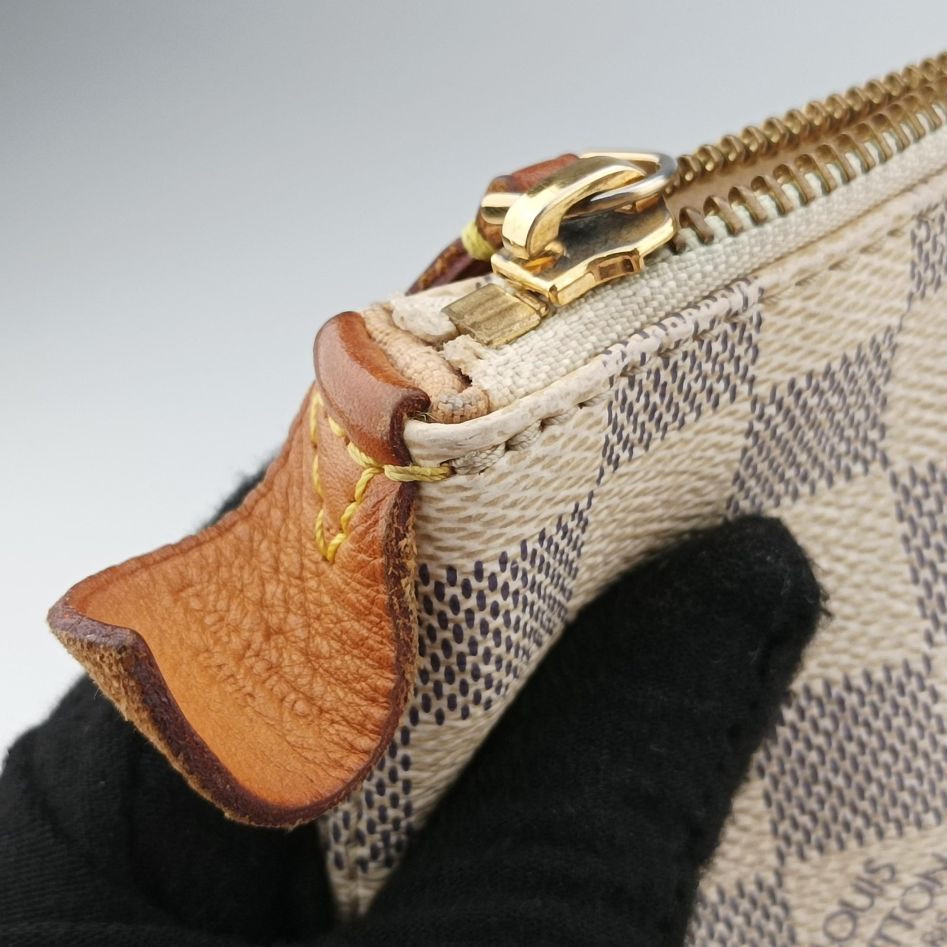 IENA MM Azur Damier Canvas N44040 MI1117イエナMM アズール ダミエキャンバス N44040 MI1117