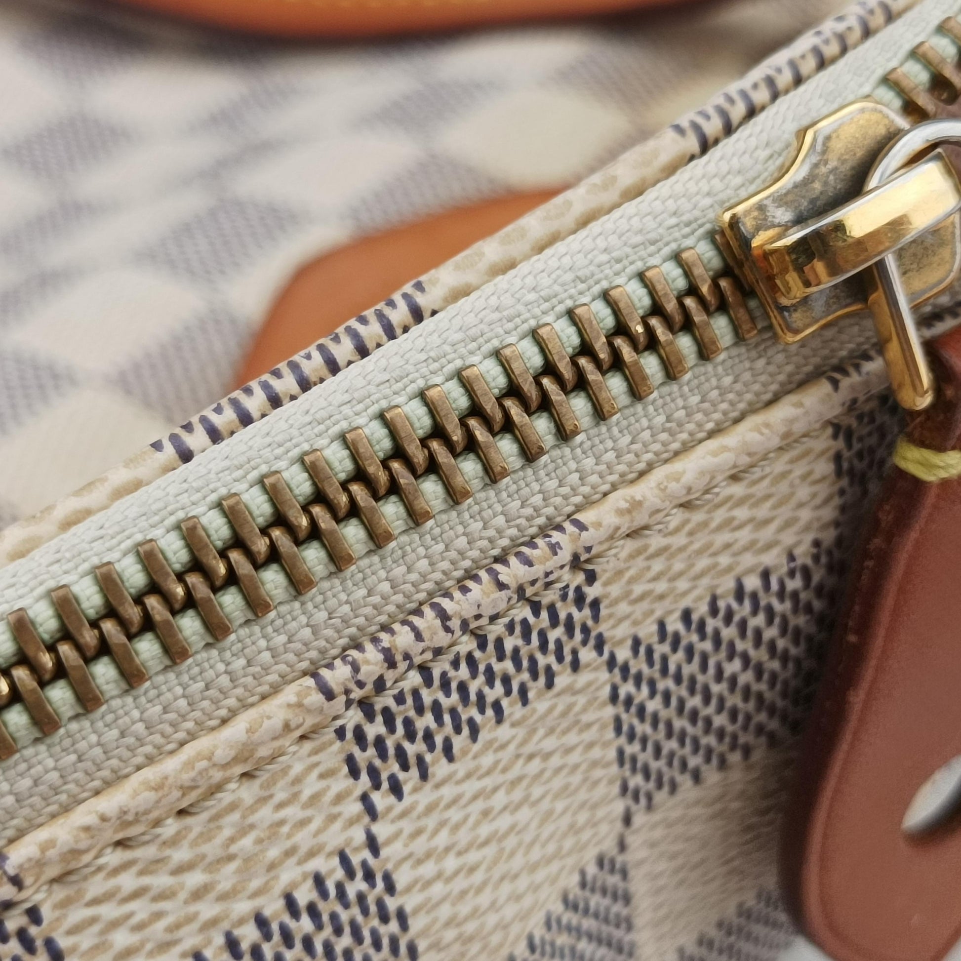 IENA MM Azur Damier Canvas N44040 MI1117イエナMM アズール ダミエキャンバス N44040 MI1117