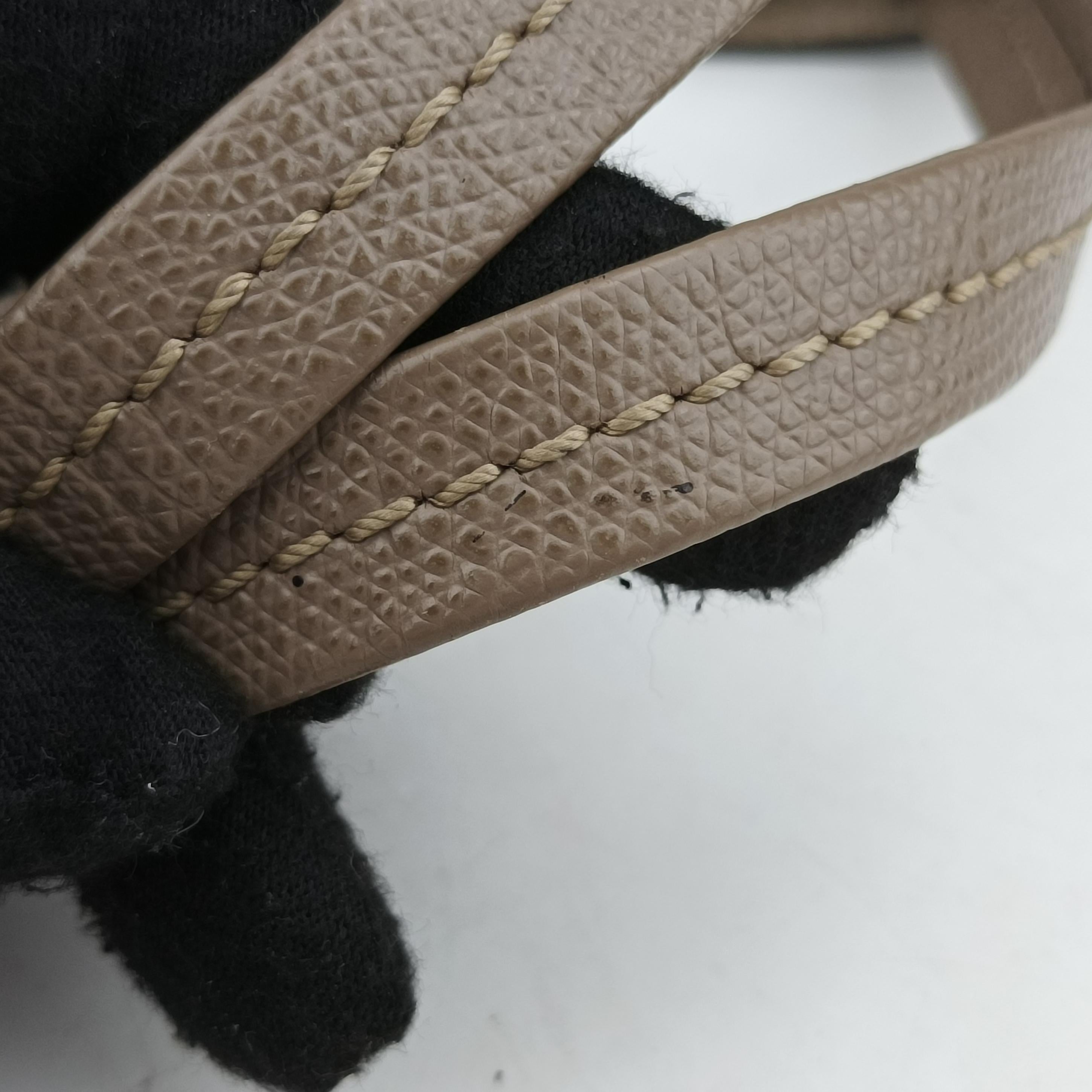 Small Vertical Cabas Beige Leather F-GM-2149スモール バーティカル キャバス ベージュ レザー F-GM-2149