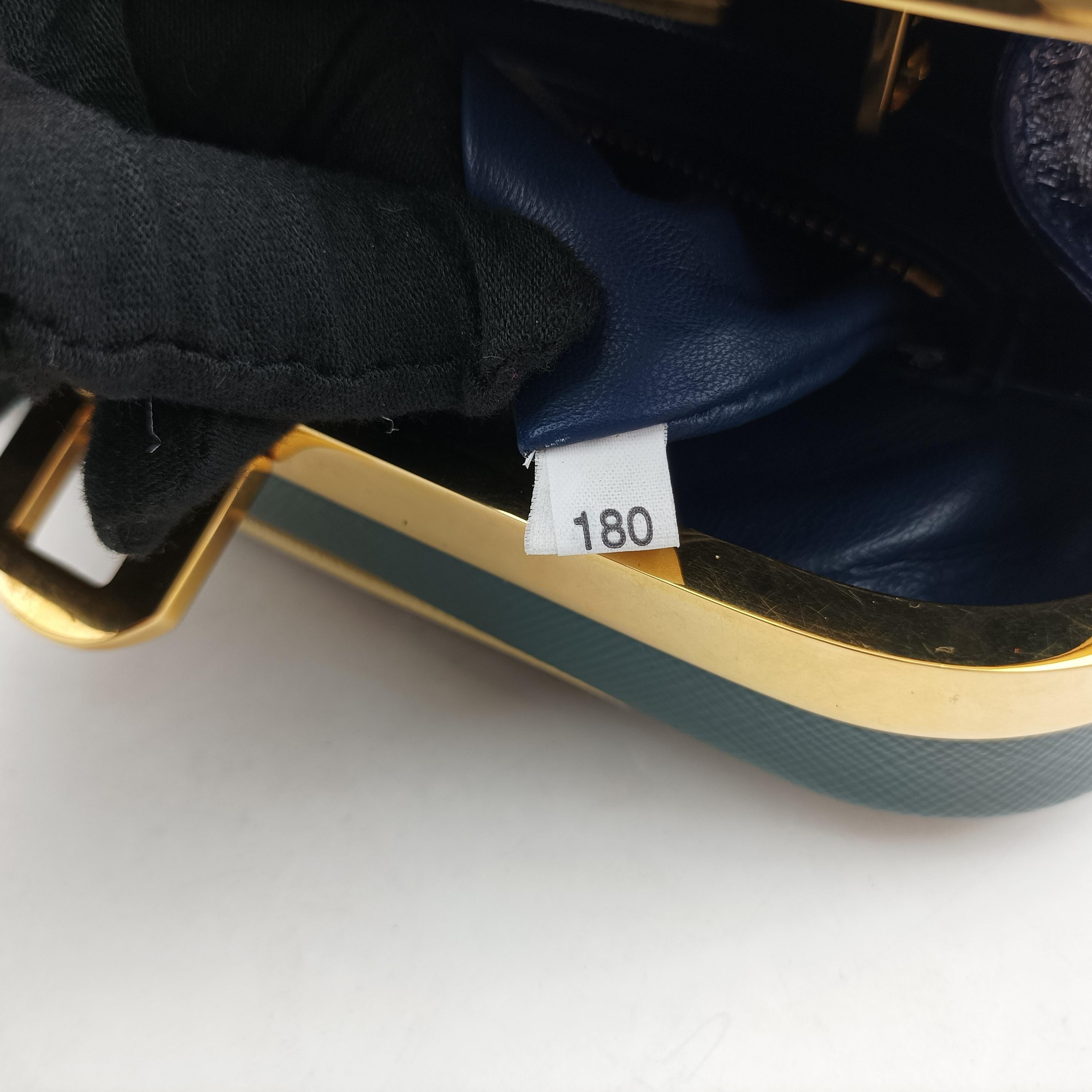 Pyramid Navy×Green Patent 180ピラミッド ネイビー×グリーン パテント 180