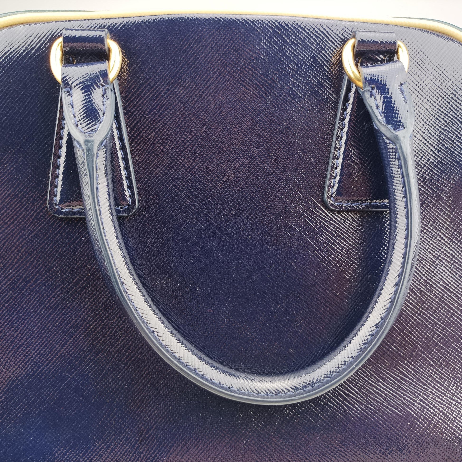 Pyramid Navy×Green Patent 180ピラミッド ネイビー×グリーン パテント 180