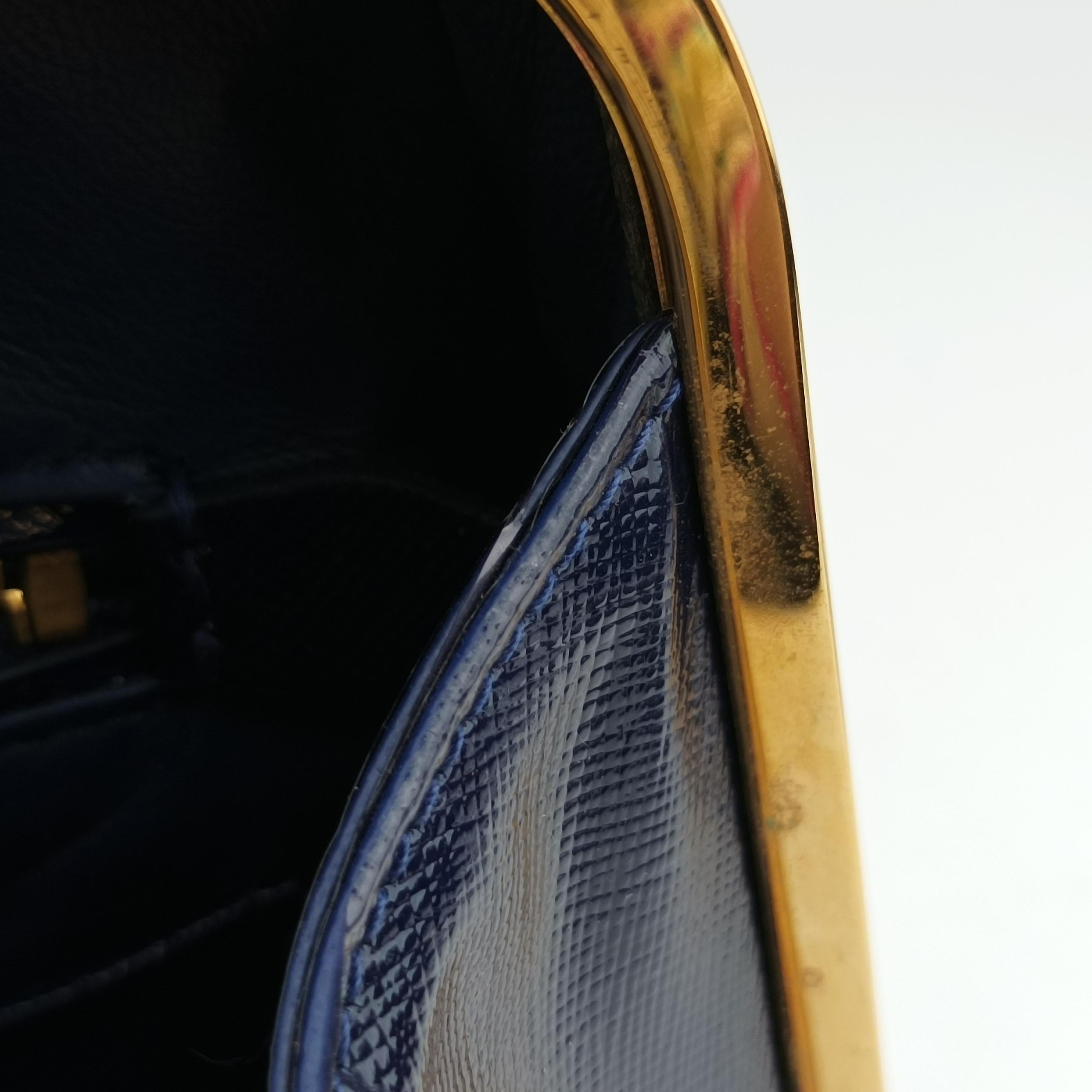 Pyramid Navy×Green Patent 180ピラミッド ネイビー×グリーン パテント 180