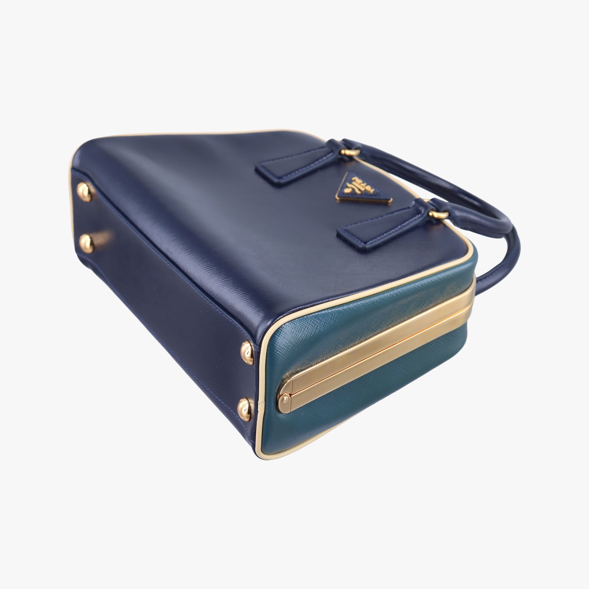 Pyramid Navy×Green Patent 180ピラミッド ネイビー×グリーン パテント 180