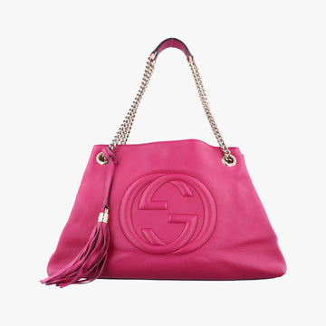 Soho Rose Leather 308982 F018640350ソーホー ローズ レッド レザー 308982 F018640350