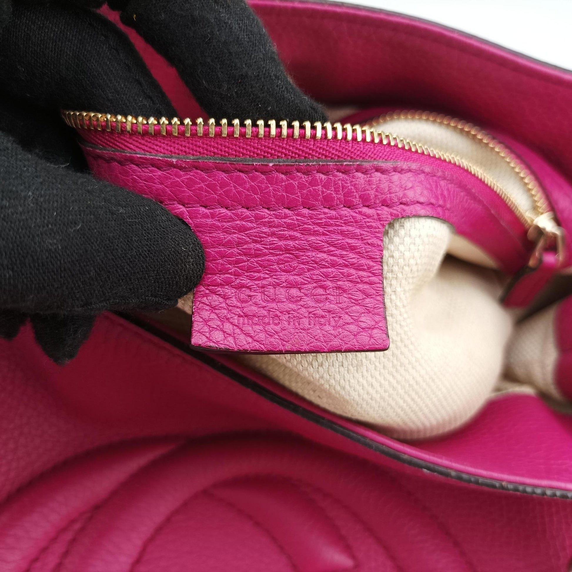 Soho Rose Leather 308982 F018640350ソーホー ローズ レッド レザー 308982 F018640350