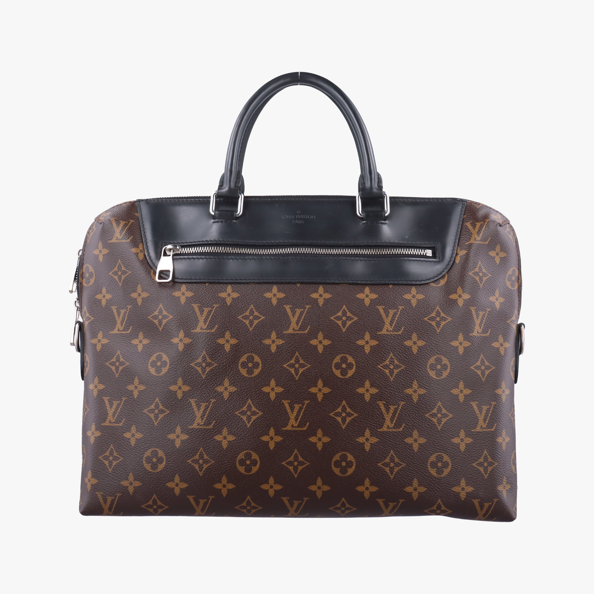 Monogram Macassar Port Document Jour Brown×Black Monogram coated canvas M54019 MB4185モノグラムマカサー ポルトドキュマンジュール モノグラム/ブラウン系×ブラック モノグラムコーティングキャンバス M54019 MB4185