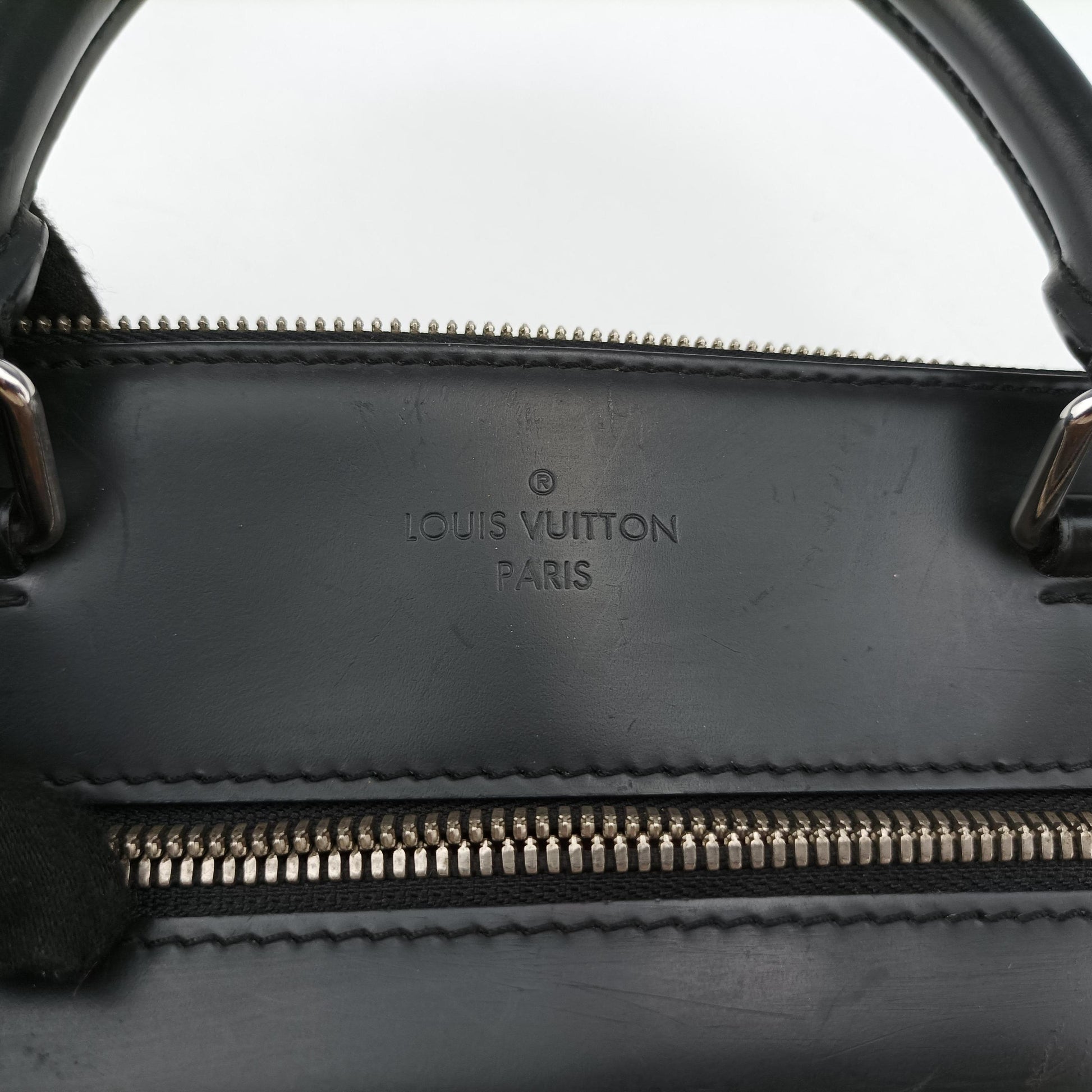 Monogram Macassar Port Document Jour Brown×Black Monogram coated canvas M54019 MB4185モノグラムマカサー ポルトドキュマンジュール モノグラム/ブラウン系×ブラック モノグラムコーティングキャンバス M54019 MB4185