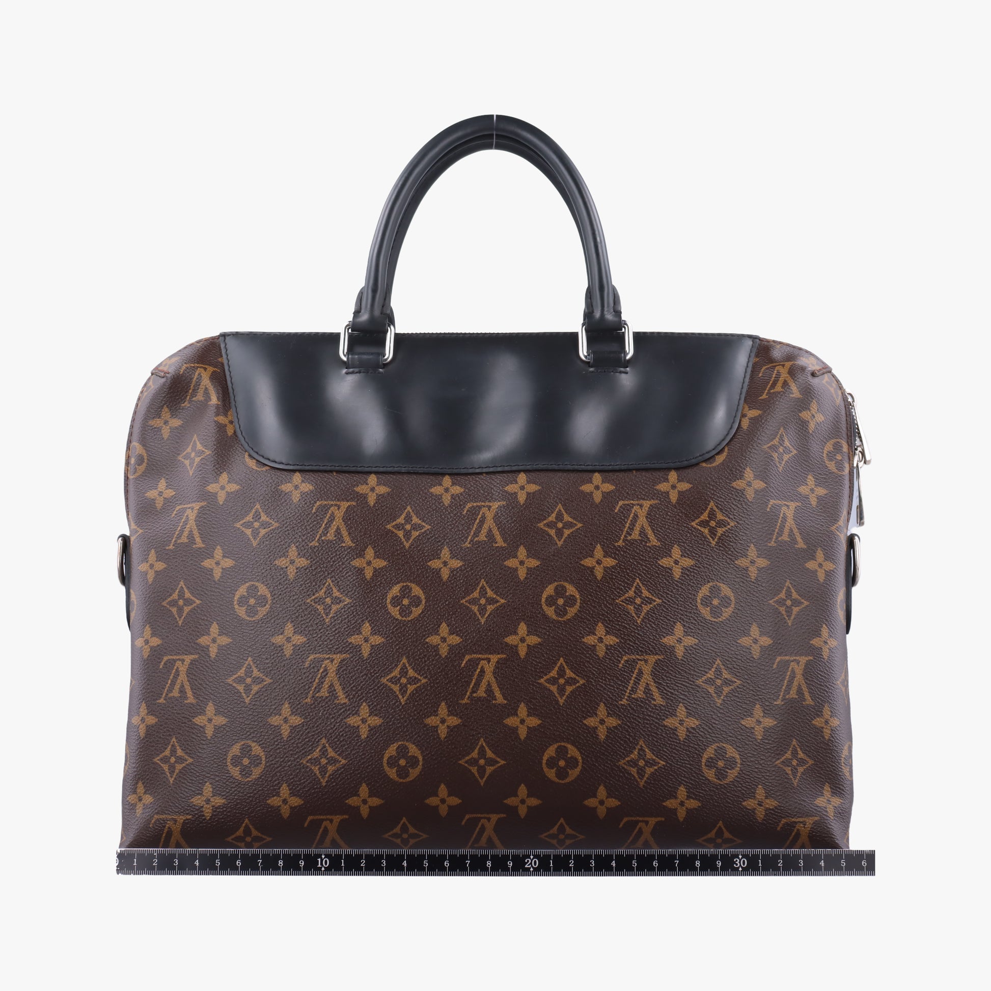 Monogram Macassar Port Document Jour Brown×Black Monogram coated canvas M54019 MB4185モノグラムマカサー ポルトドキュマンジュール モノグラム/ブラウン系×ブラック モノグラムコーティングキャンバス M54019 MB4185