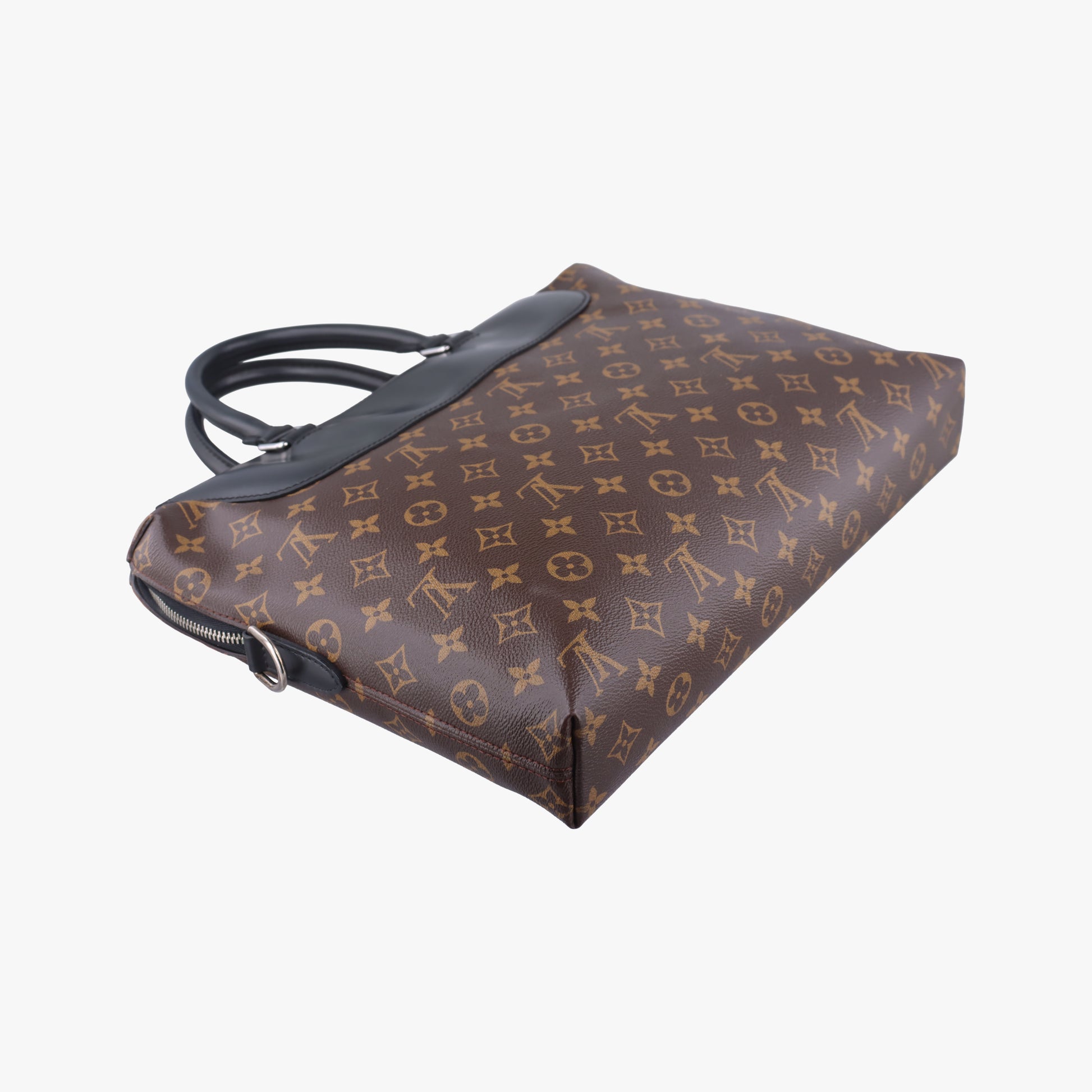 Monogram Macassar Port Document Jour Brown×Black Monogram coated canvas M54019 MB4185モノグラムマカサー ポルトドキュマンジュール モノグラム/ブラウン系×ブラック モノグラムコーティングキャンバス M54019 MB4185