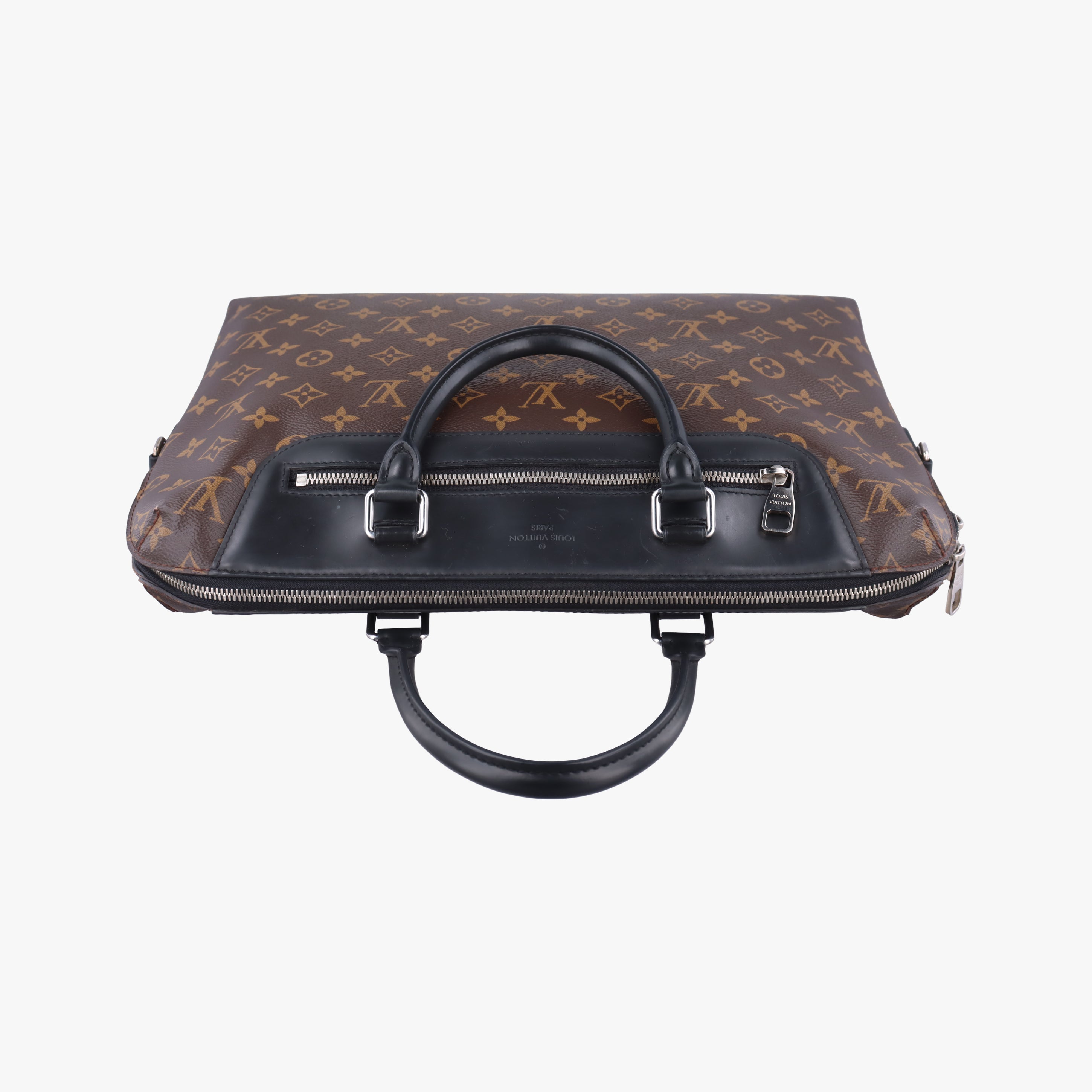 Monogram Macassar Port Document Jour Brown×Black Monogram coated canvas M54019 MB4185モノグラムマカサー ポルトドキュマンジュール モノグラム/ブラウン系×ブラック モノグラムコーティングキャンバス M54019 MB4185