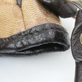 GG Crystal Abbey Hobo Brown PVC coated canvas 268636 C015314764ジージークリスタルアビーホーボー ブラウン PVCコーティングキャンバス 268636 C015314764