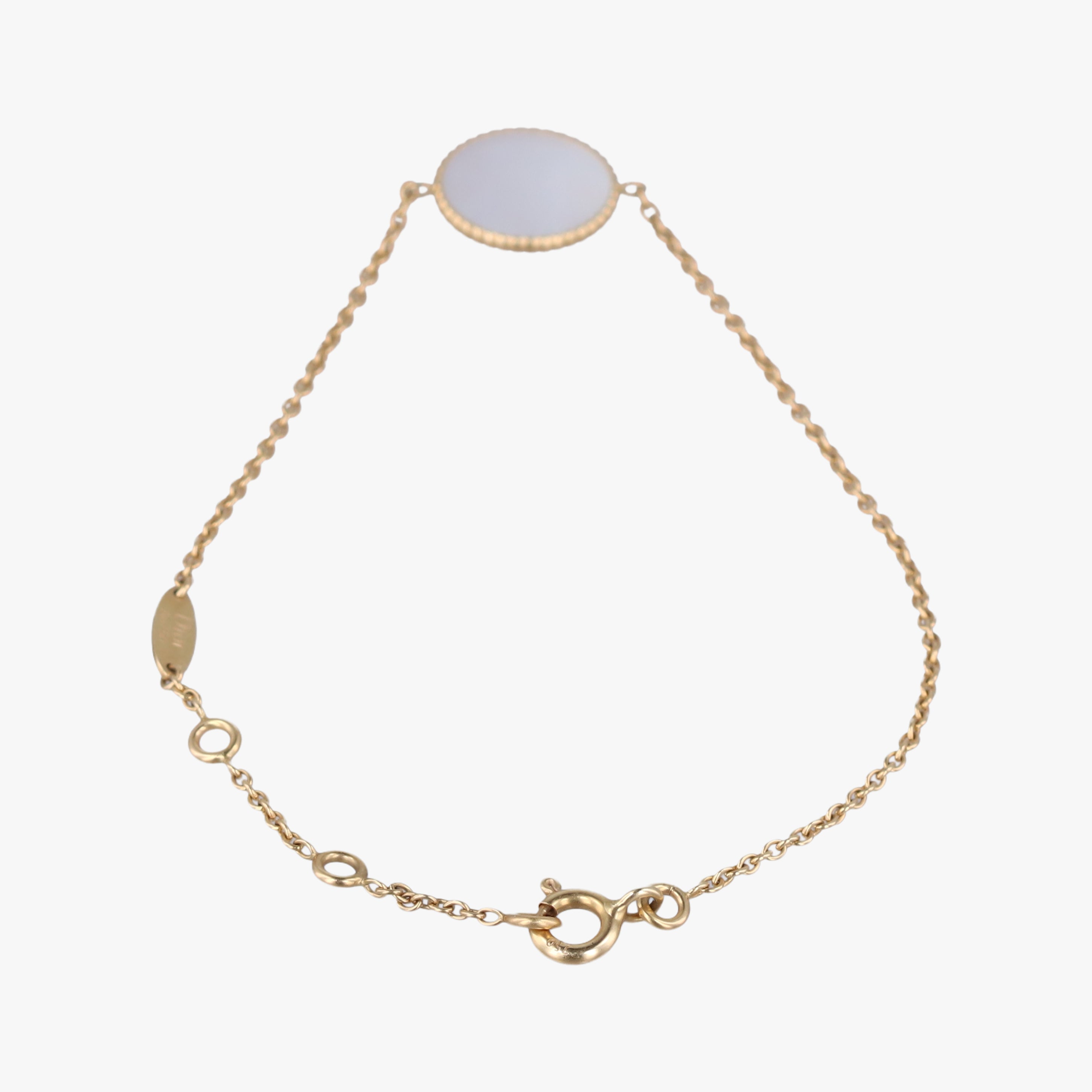 Rose des Vents medallion　 White×Golden AU750 177475ローズデヴァン メダリオン ホワイト×ゴールド AU750 177475