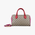 GG SUPREME beige×red×pink PVC coated canvas 409529 H019476764GGスプリーム ベージュ×レッド×ピンク PVCコーティングキャンバス 409529 H019476764