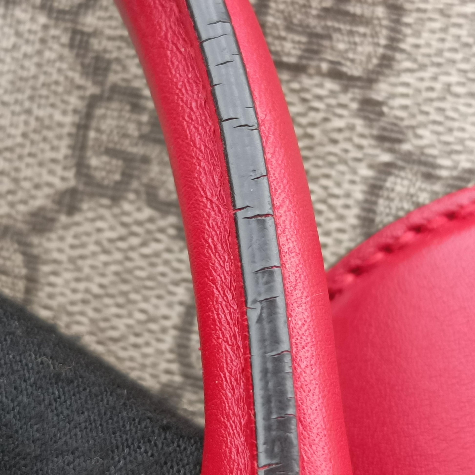 GG SUPREME beige×red×pink PVC coated canvas 409529 H019476764GGスプリーム ベージュ×レッド×ピンク PVCコーティングキャンバス 409529 H019476764