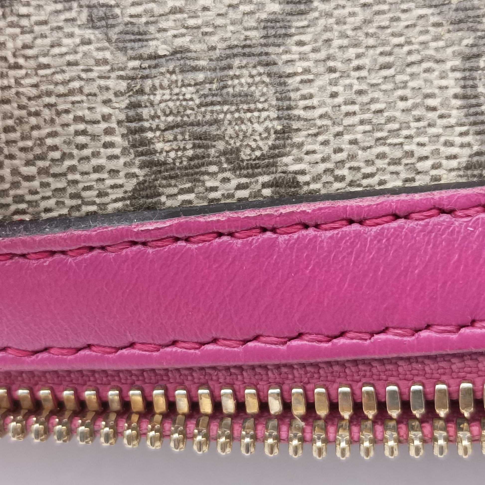 GG SUPREME beige×red×pink PVC coated canvas 409529 H019476764GGスプリーム ベージュ×レッド×ピンク PVCコーティングキャンバス 409529 H019476764
