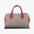GG SUPREME beige×red×pink PVC coated canvas 409529 H019476764GGスプリーム ベージュ×レッド×ピンク PVCコーティングキャンバス 409529 H019476764