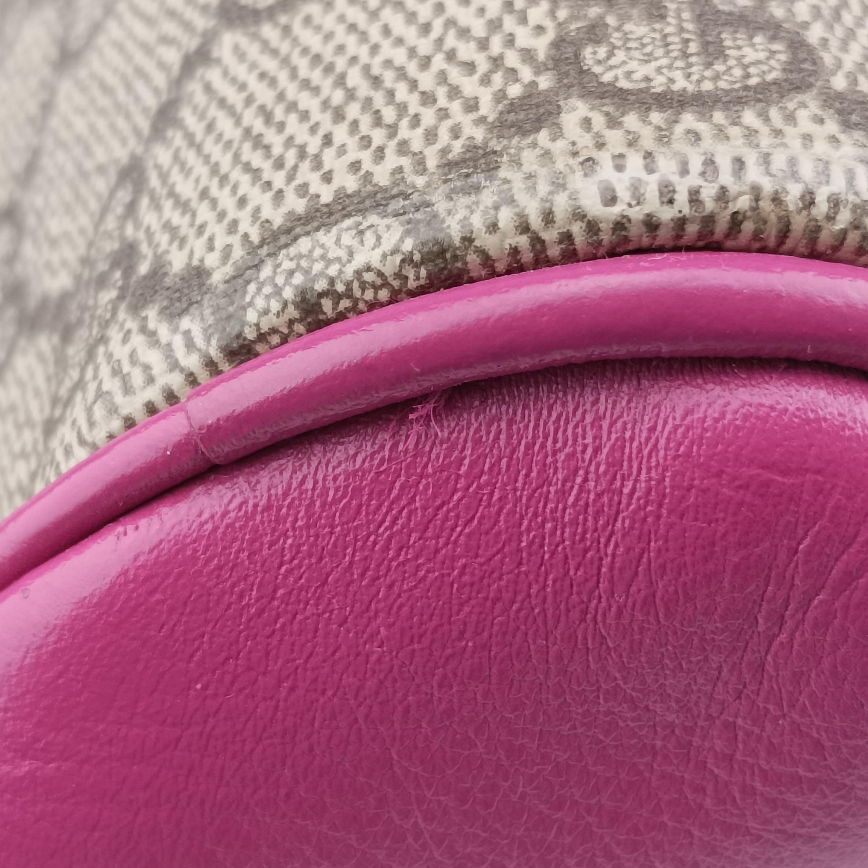 GG SUPREME beige×red×pink PVC coated canvas 409529 H019476764GGスプリーム ベージュ×レッド×ピンク PVCコーティングキャンバス 409529 H019476764