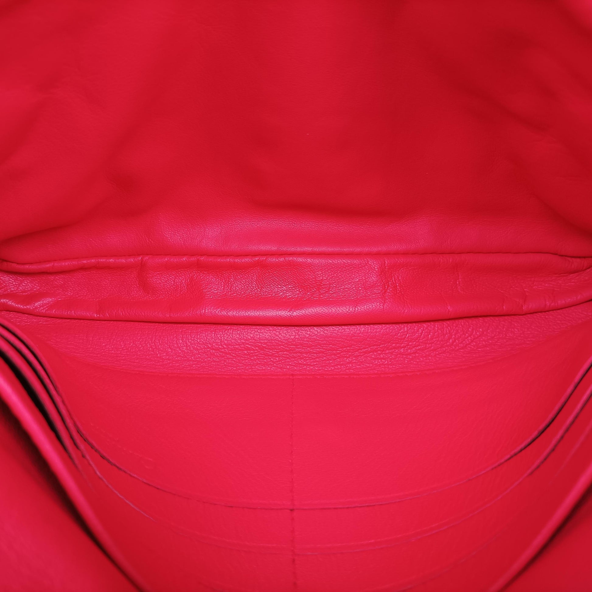 Miss Dior Cannage New Lock Red lambskin 02-LU-1111ミスディオール カナージュ ニューロック レッド ラムスキン 02-LU-1111