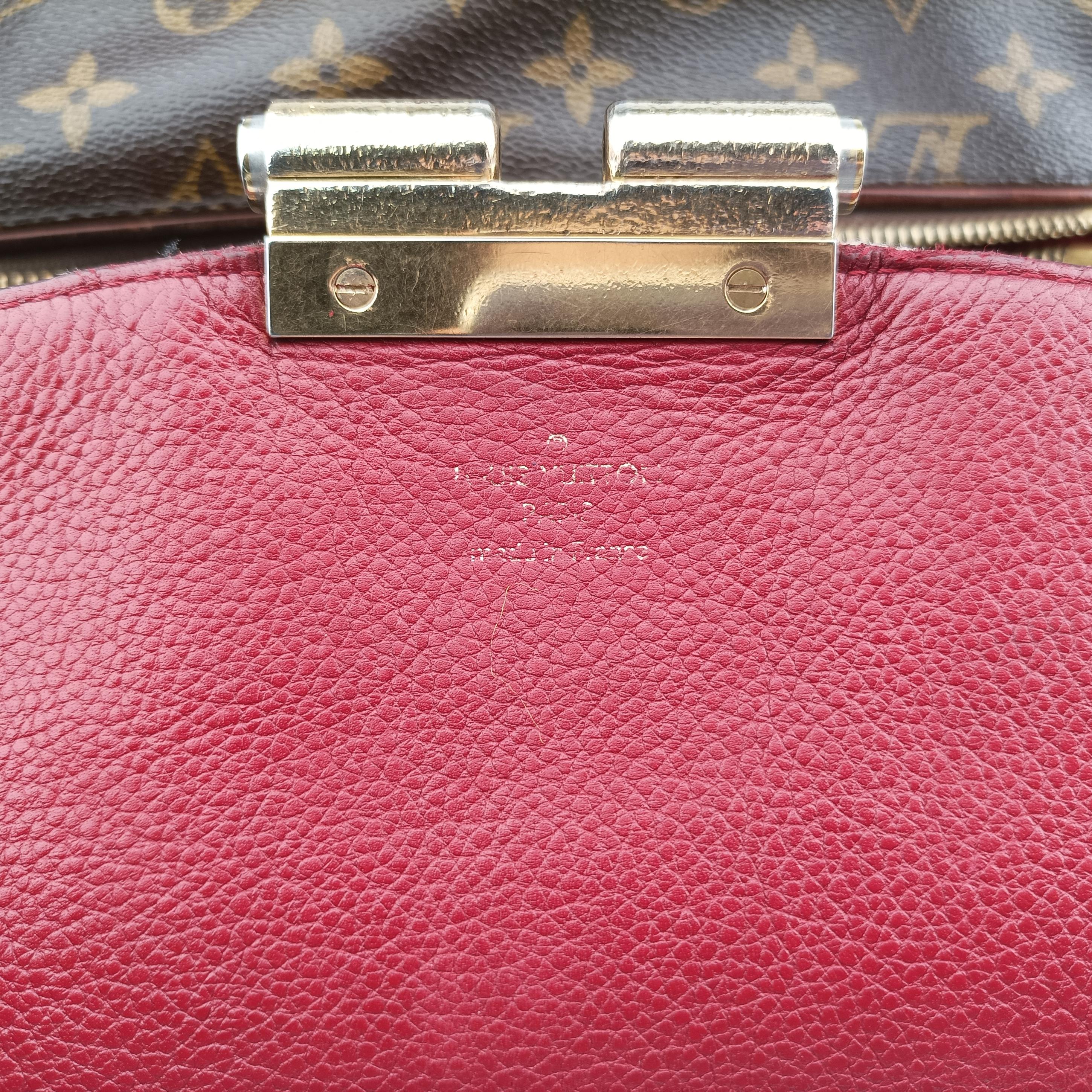OLYMPE brown×AURORE Monogram Canvas×calf leather M40816 SP2142オランプ モノグラム/ブラウン×オロール モノグラムキャンバス×カーフレザー M40816 SP2142