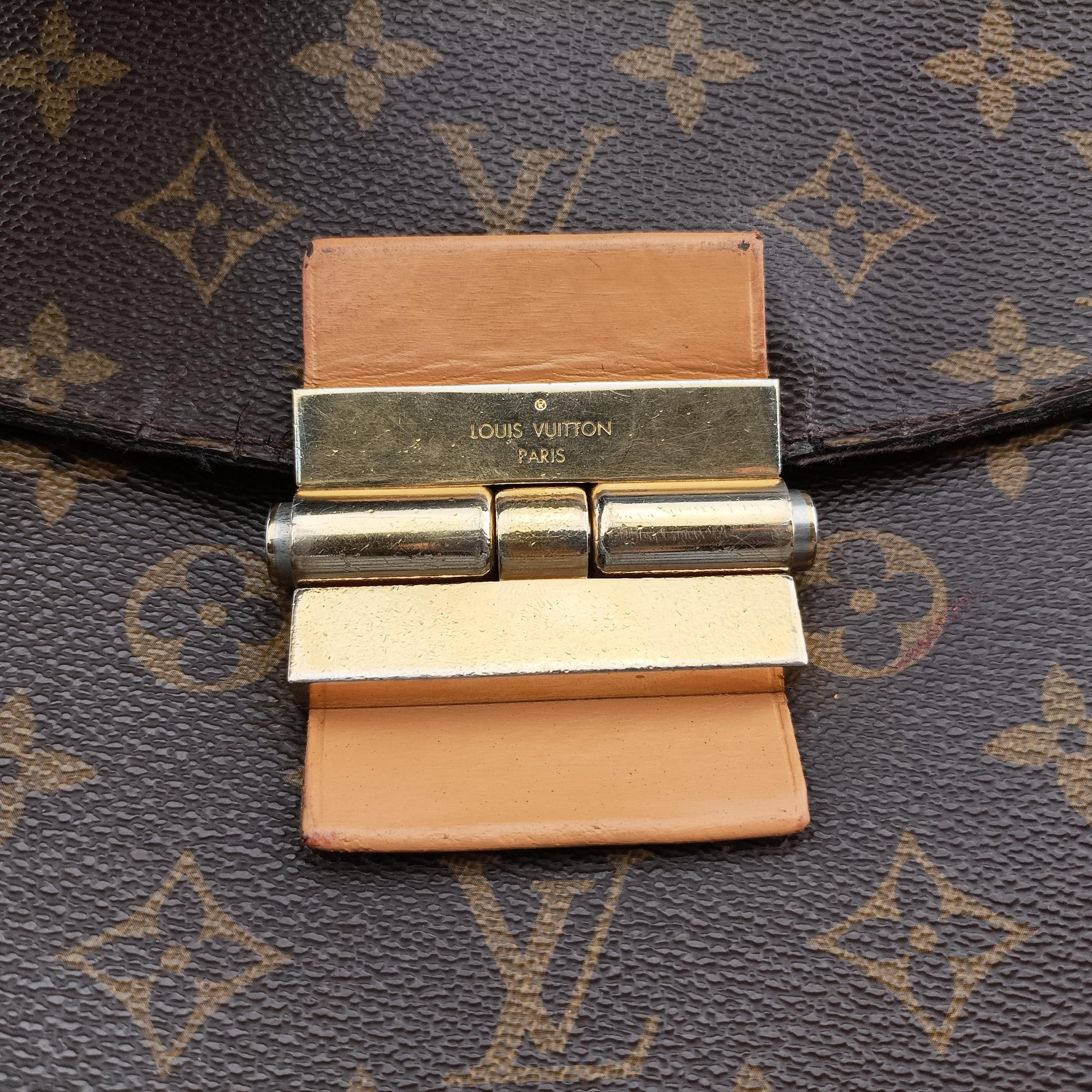 OLYMPE brown×AURORE Monogram Canvas×calf leather M40816 SP2142オランプ モノグラム/ブラウン×オロール モノグラムキャンバス×カーフレザー M40816 SP2142