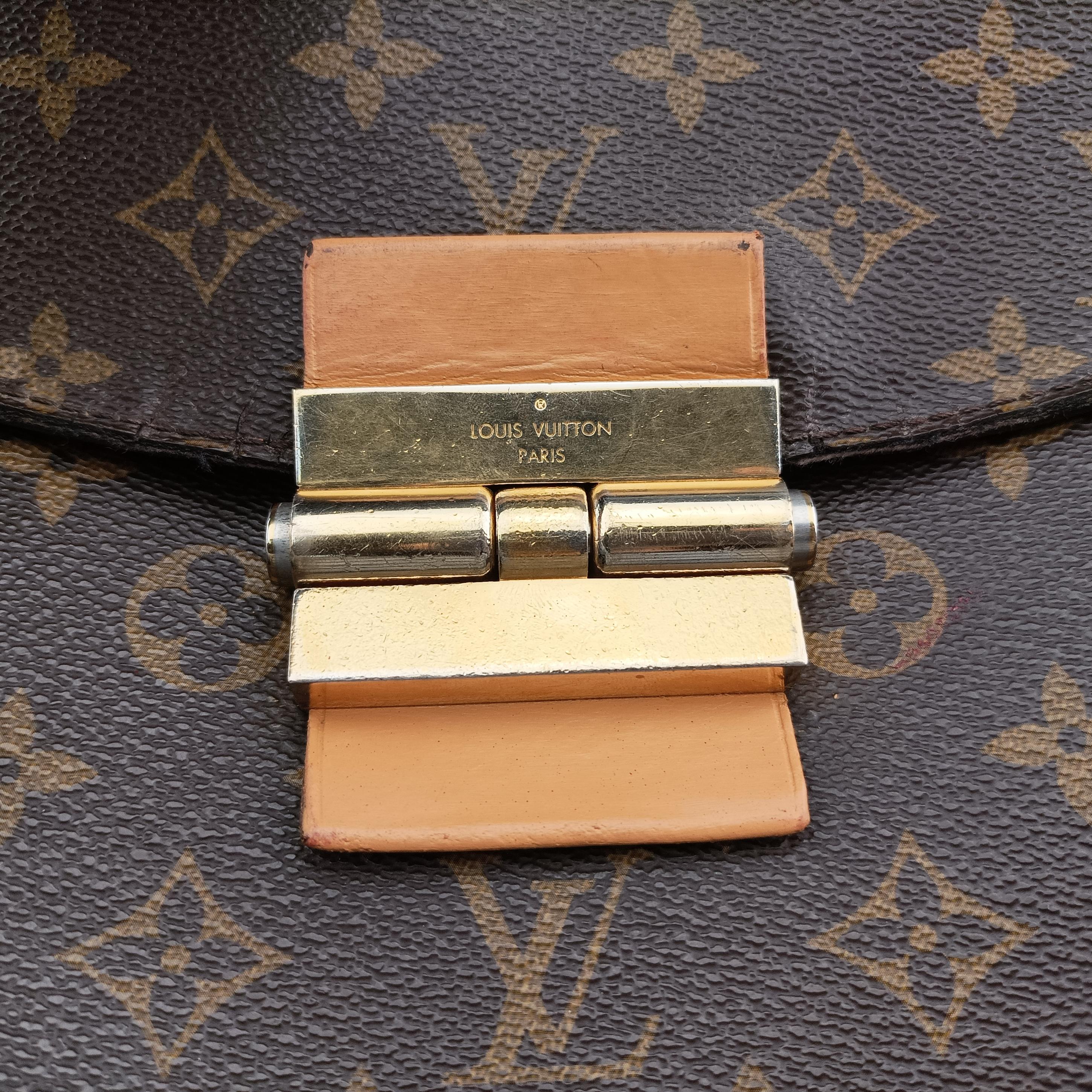 OLYMPE brown×AURORE Monogram Canvas×calf leather M40816 SP2142オランプ モノグラム/ブラウン×オロール モノグラムキャンバス×カーフレザー M40816 SP2142