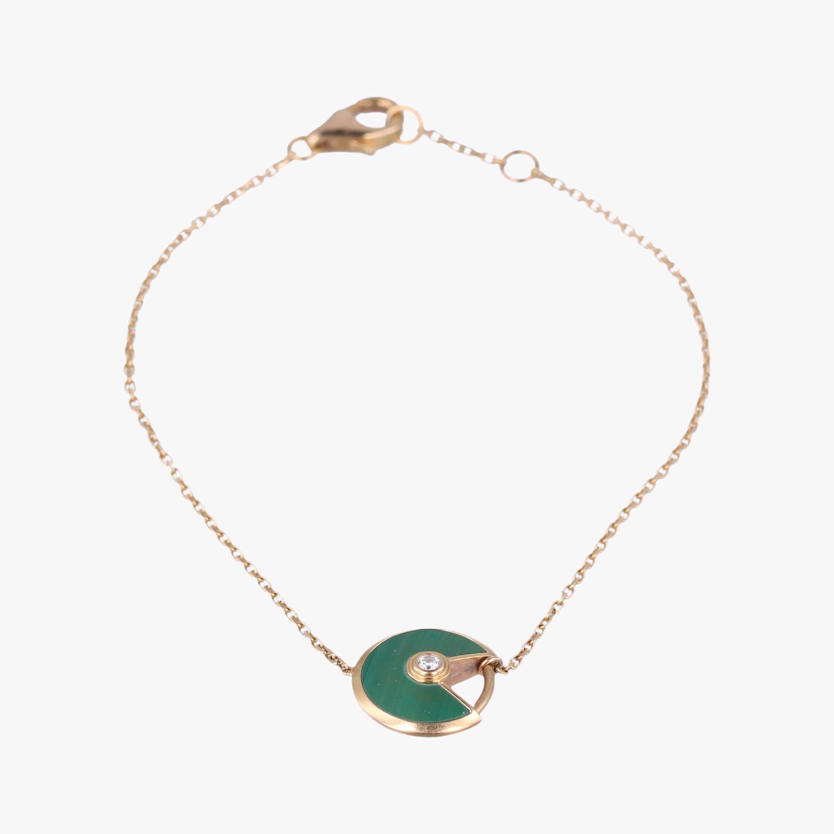 Amulette de Cartier Green×golden AU750 B6047115 CHN750アミュレット ドゥ カルティエ グリーン×ゴールド AU750 B6047115 CHN750