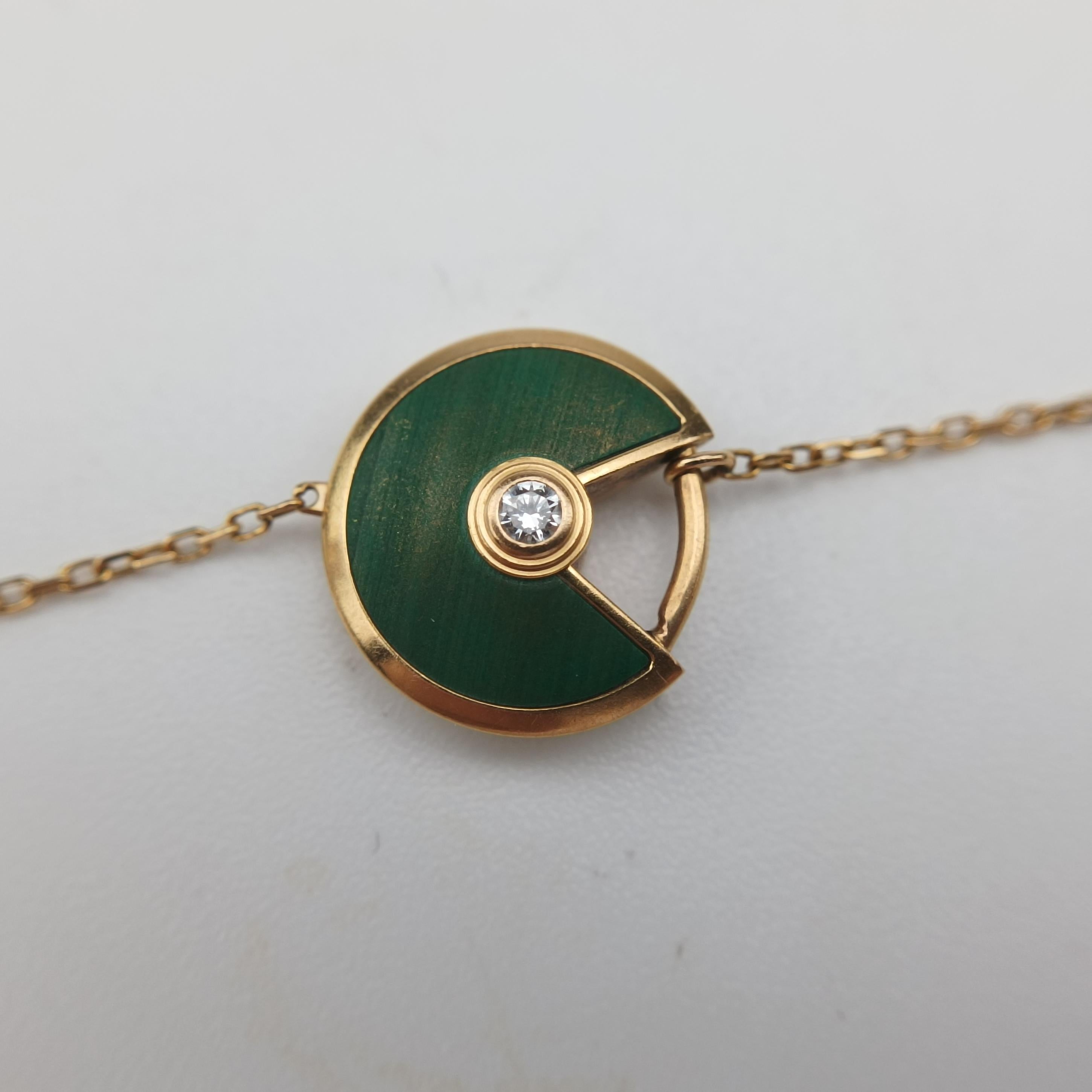 Amulette de Cartier Green×golden AU750 B6047115 CHN750アミュレット ドゥ カルティエ グリーン×ゴールド AU750 B6047115 CHN750