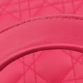 Lady Dior Rose lambskin 18-MA-1113レディディオール ローズ レッド ラムスキン 18-MA-1113
