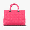 Lady Dior Rose lambskin 18-MA-1113レディディオール ローズ レッド ラムスキン 18-MA-1113
