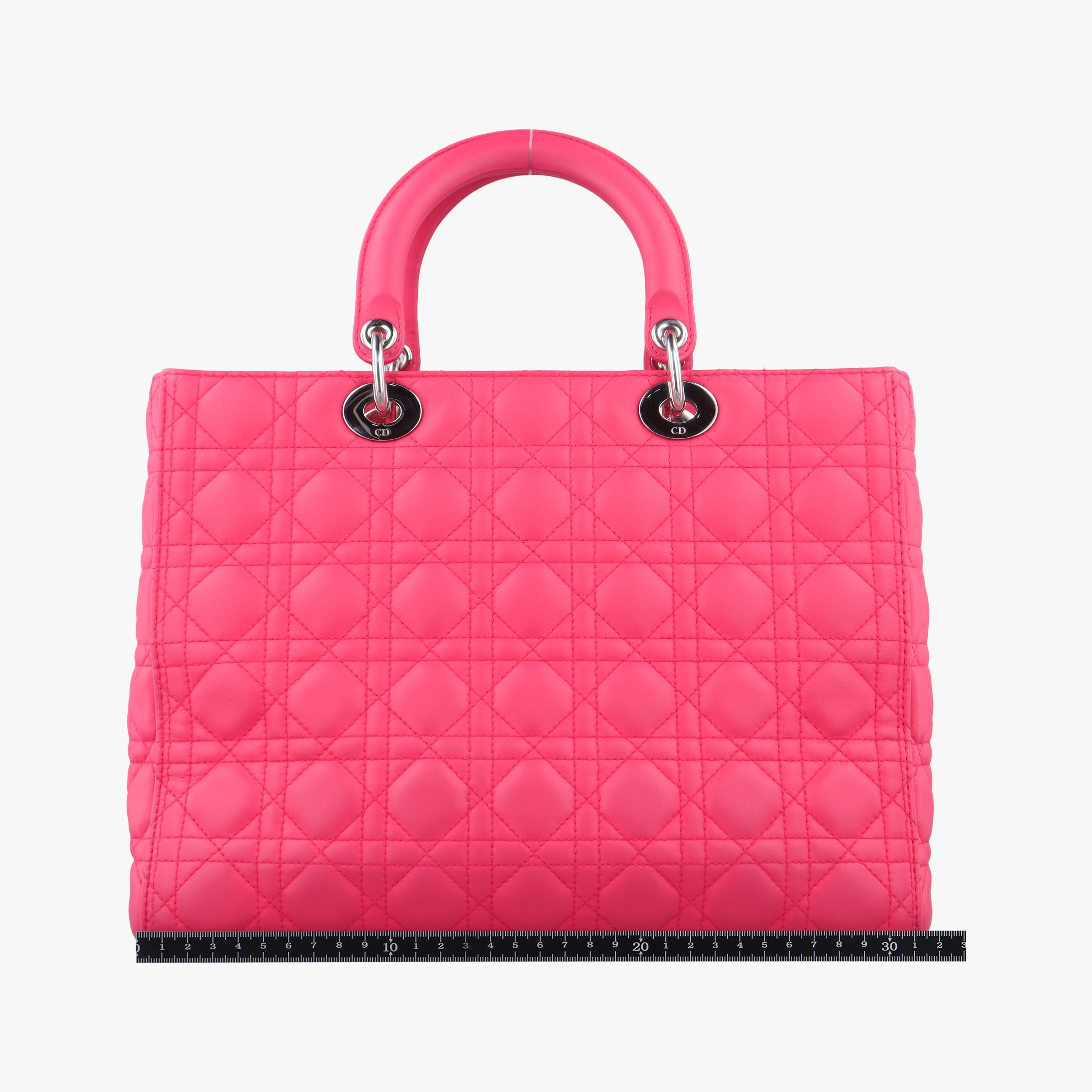 Lady Dior Rose lambskin 18-MA-1113レディディオール ローズ レッド ラムスキン 18-MA-1113