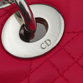 Lady Dior Rose lambskin 18-MA-1113レディディオール ローズ レッド ラムスキン 18-MA-1113