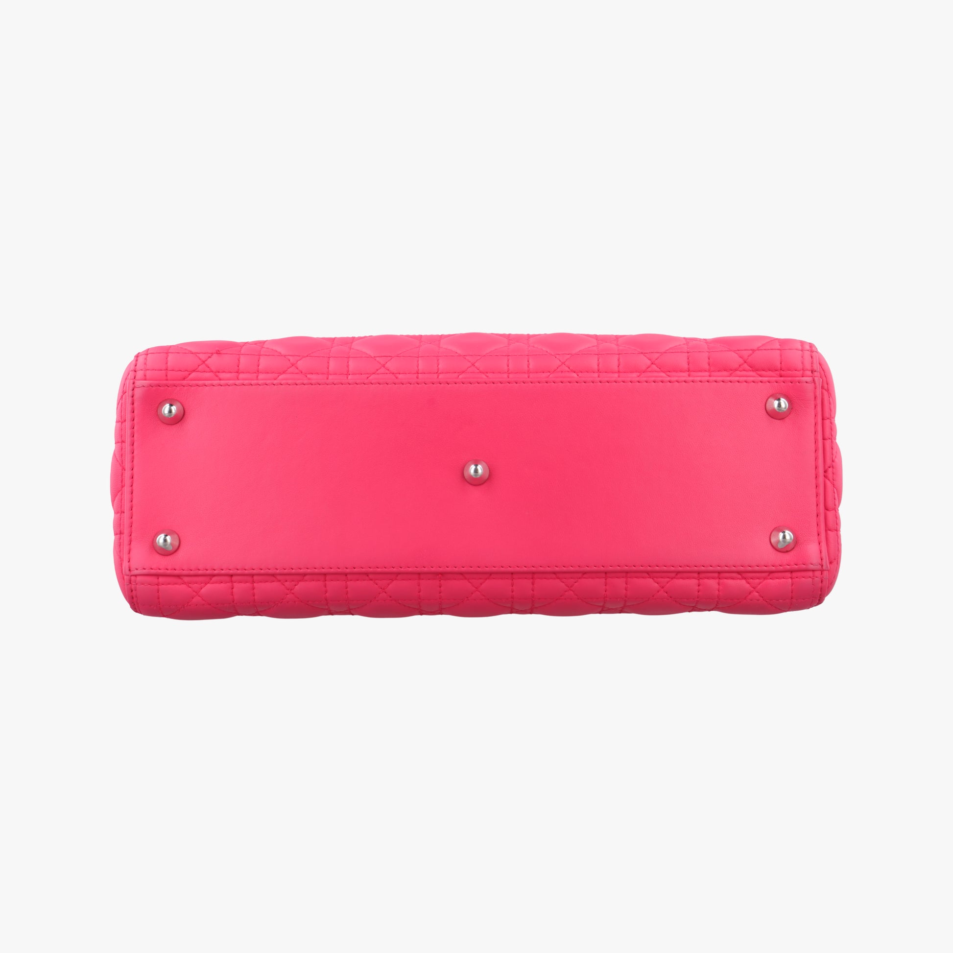 Lady Dior Rose lambskin 18-MA-1113レディディオール ローズ レッド ラムスキン 18-MA-1113