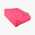 Lady Dior Rose lambskin 18-MA-1113レディディオール ローズ レッド ラムスキン 18-MA-1113