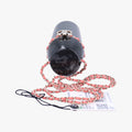 Coco Mark Lucite Lipstick Case On Chain Black plastic ココマーク ルーサイト リップスティックケース チェーン付き ブラック プラスチック 