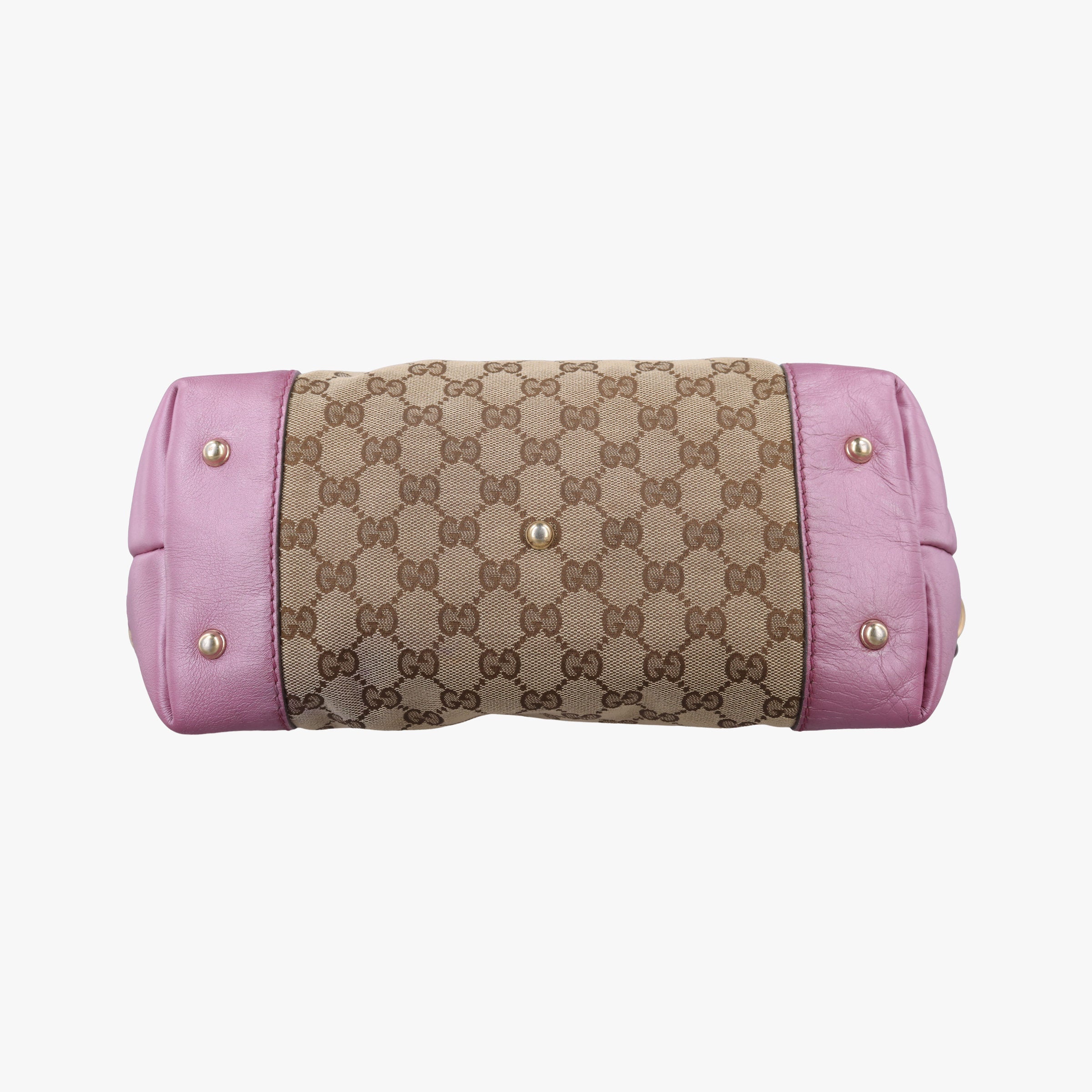 Guccissima Heart Bit Brown × Purple canvas×leather 269957 F010790027グッチシマ ハートビット ブラウン × パープル キャンバス×レザー 269957 F010790027