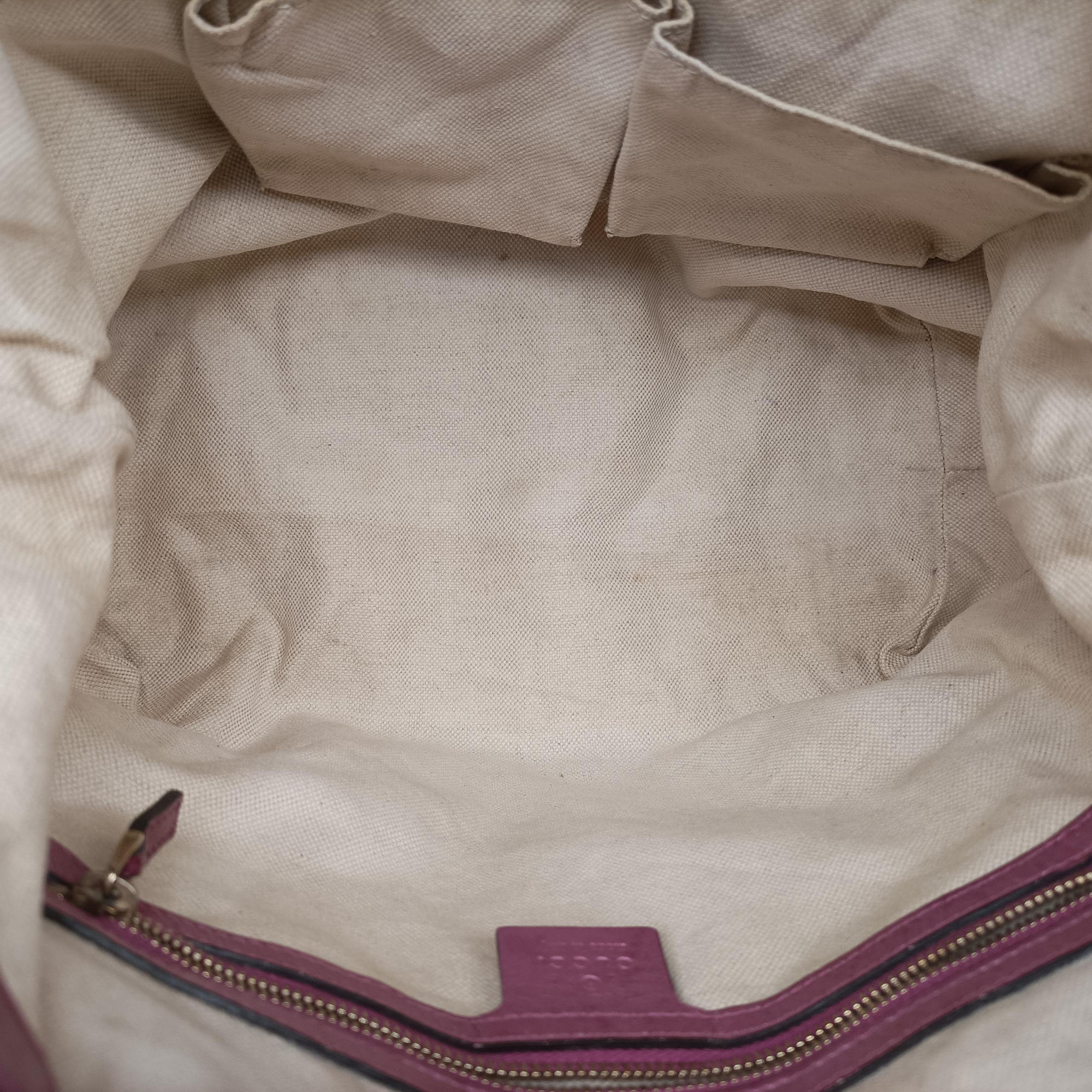 Guccissima Heart Bit Brown × Purple canvas×leather 269957 F010790027グッチシマ ハートビット ブラウン × パープル キャンバス×レザー 269957 F010790027