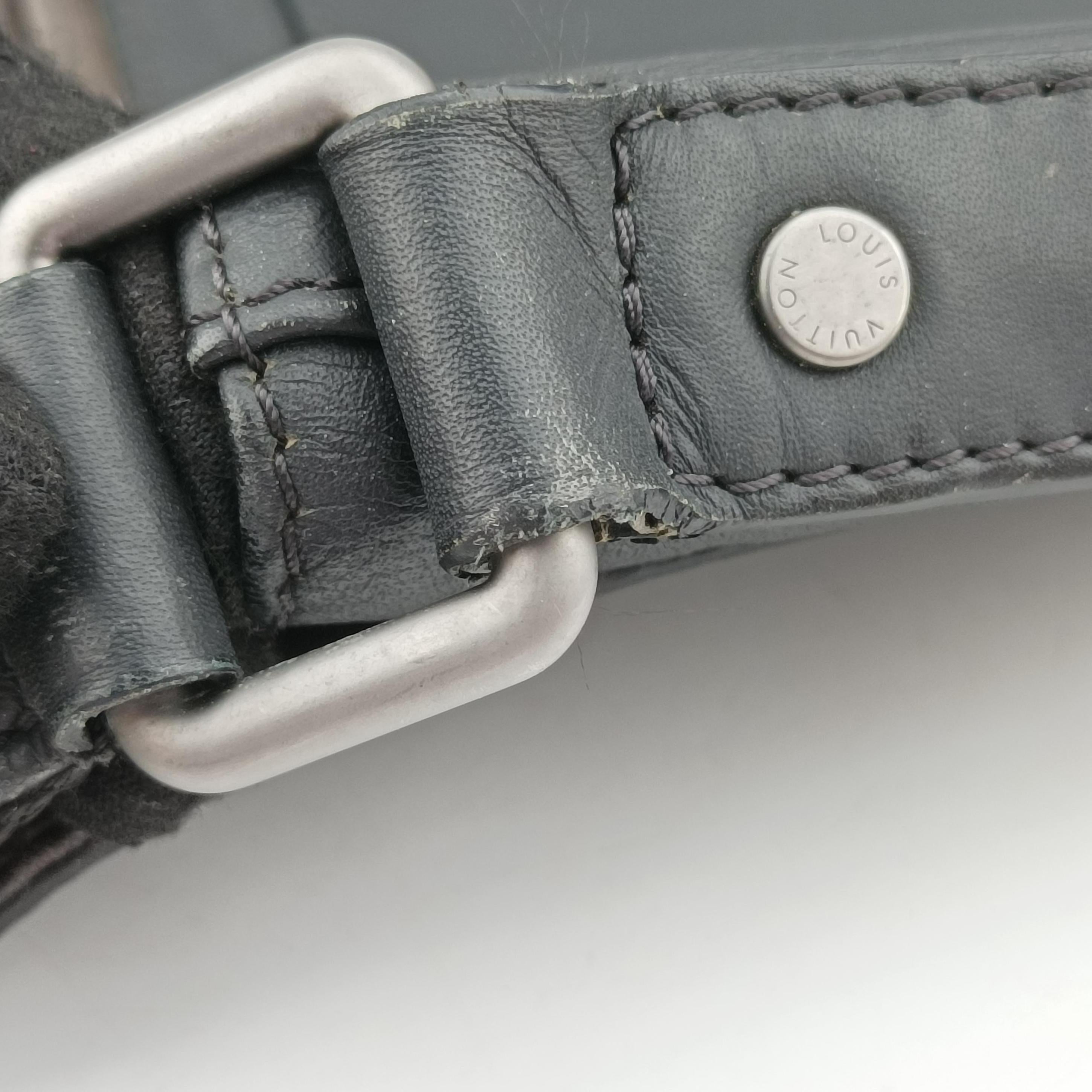 District PM Messenger Black Damier Infini Leather N41286 SP4194ディストリクトPM メッセンジャー ブラック ダミエアンフィニ レザー N41286 SP4194