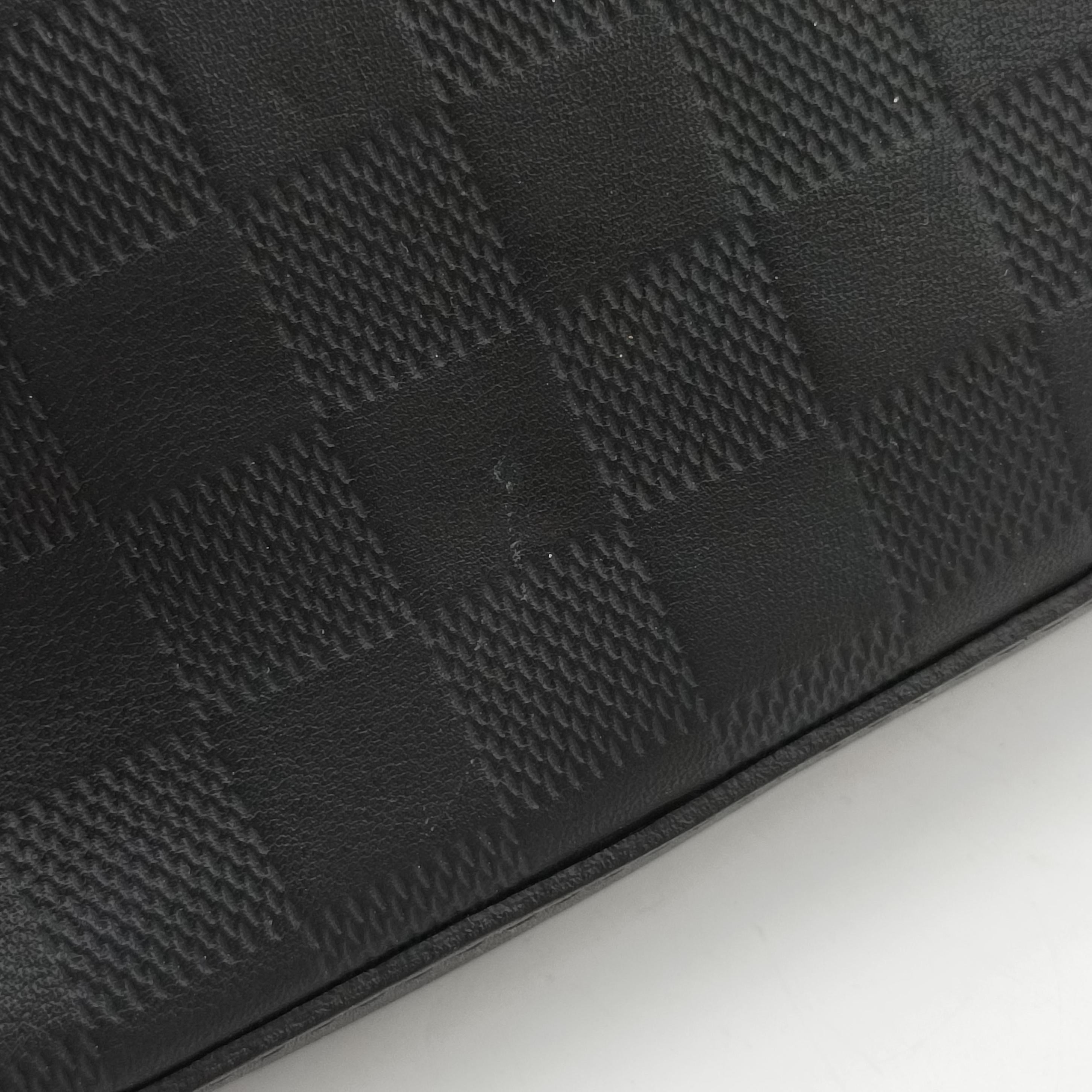 District PM Messenger Black Damier Infini Leather N41286 SP4194ディストリクトPM メッセンジャー ブラック ダミエアンフィニ レザー N41286 SP4194