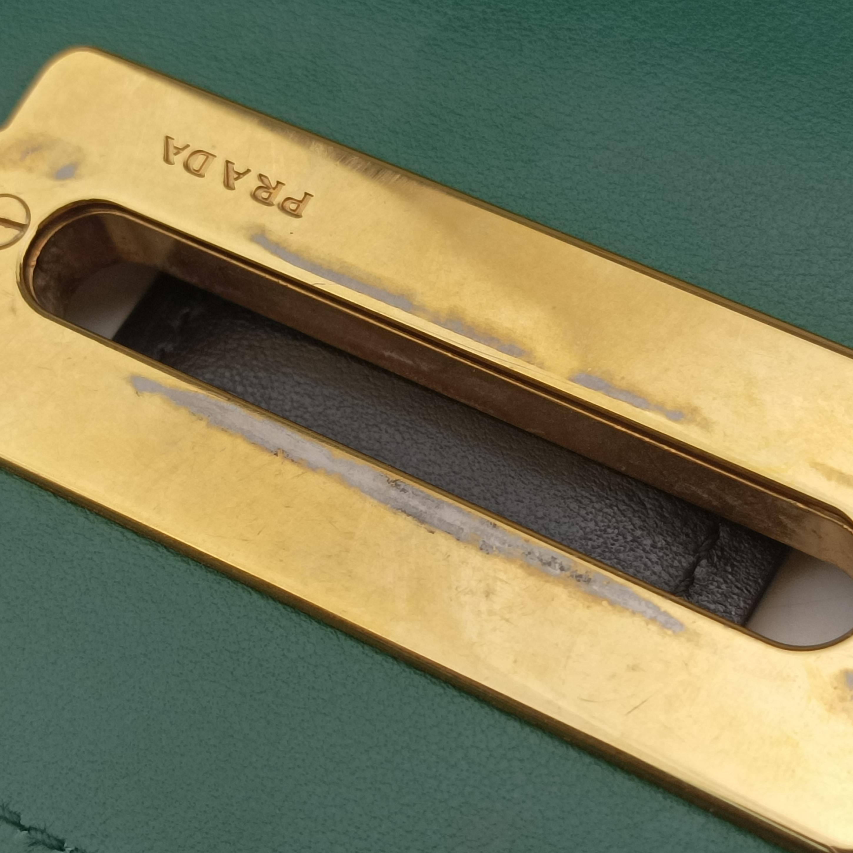 City Calf Cahier Green×black leather 256シティカーフ カイエ グリーン×ブラック レザー 256