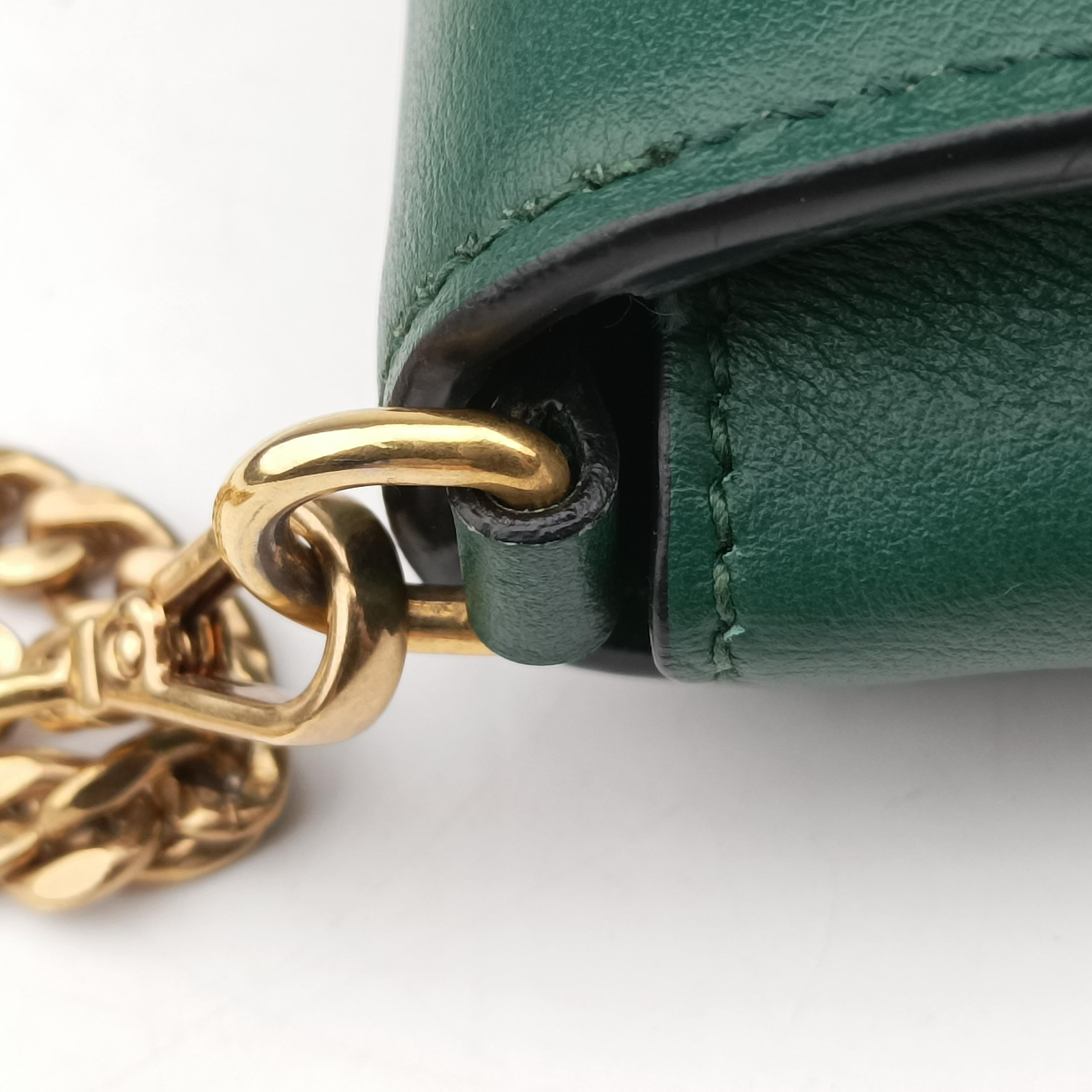 City Calf Cahier Green×black leather 256シティカーフ カイエ グリーン×ブラック レザー 256