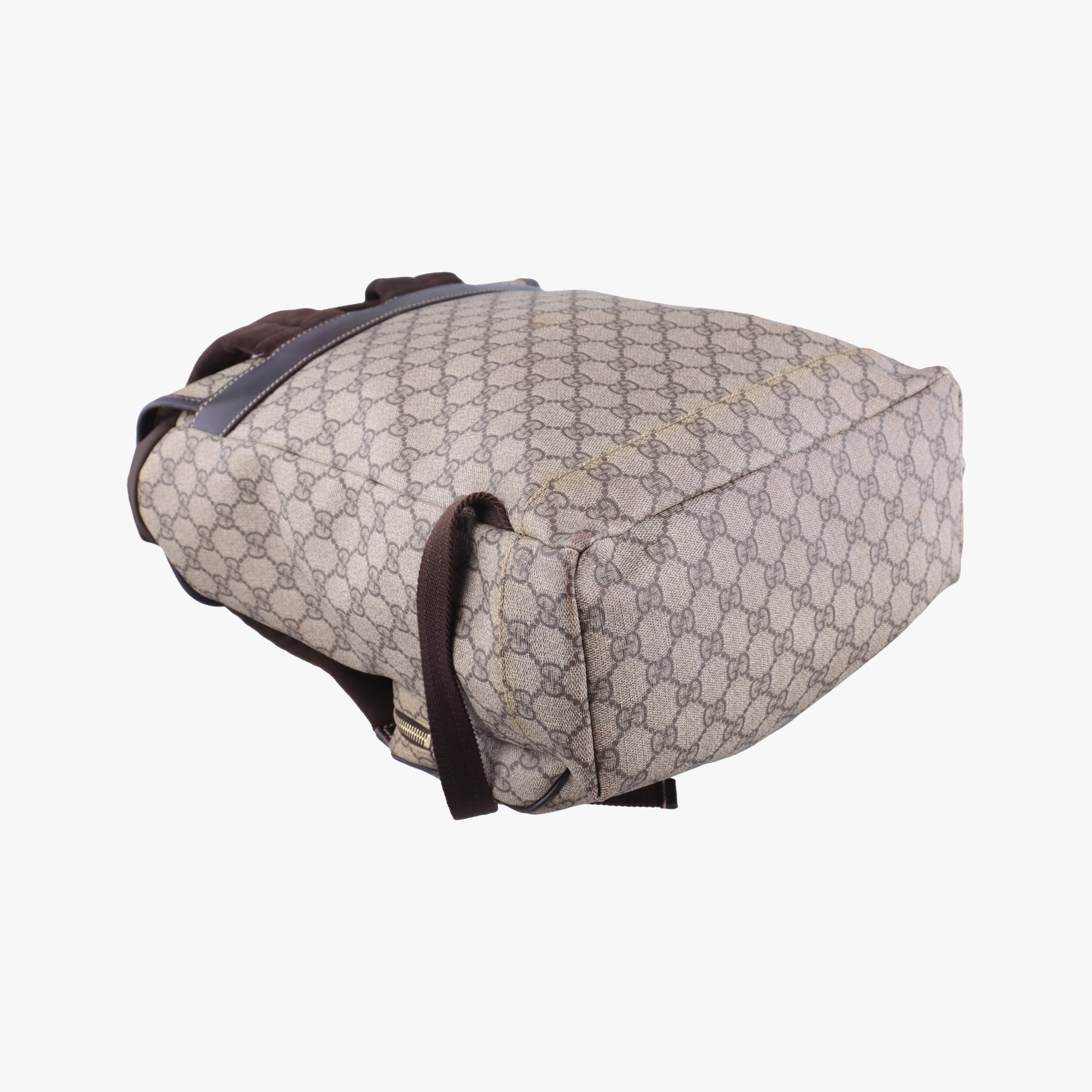 GG Supreme Brown PVC coated canvas 246103 H011979537GGスプリーム ブラウン PVCコーティングキャンバス 246103 H011979537