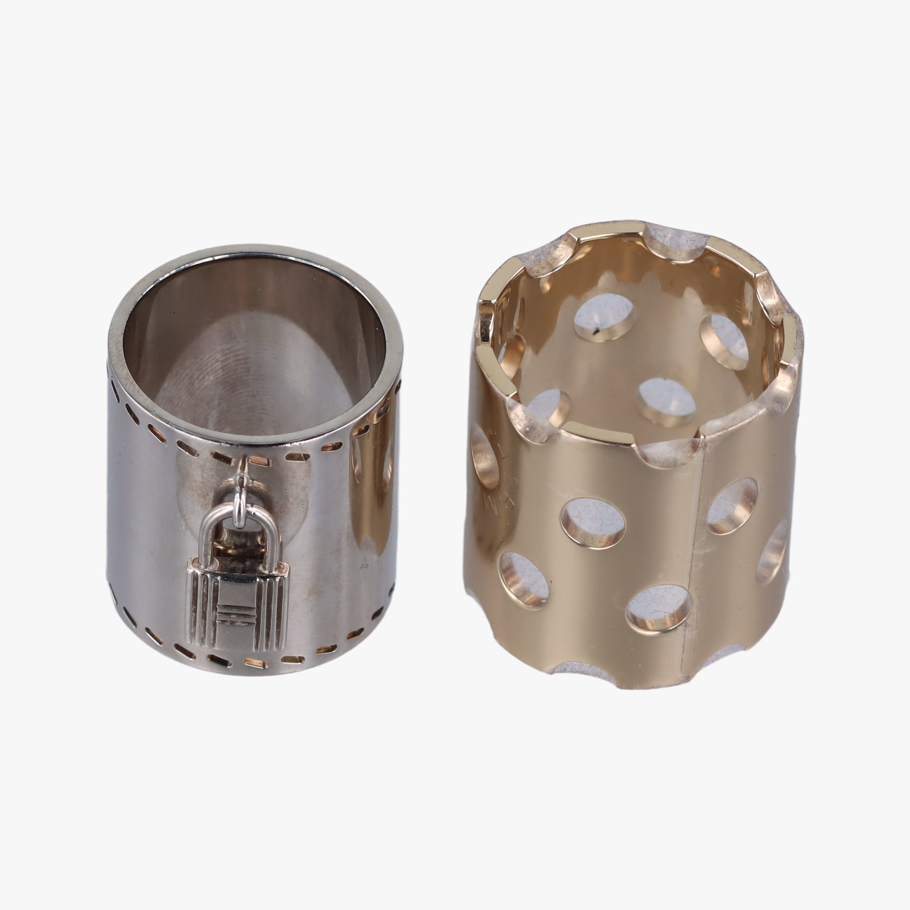 Scarf Ring Silver x Gold GP スカーフリング シルバー×ゴールド GP 