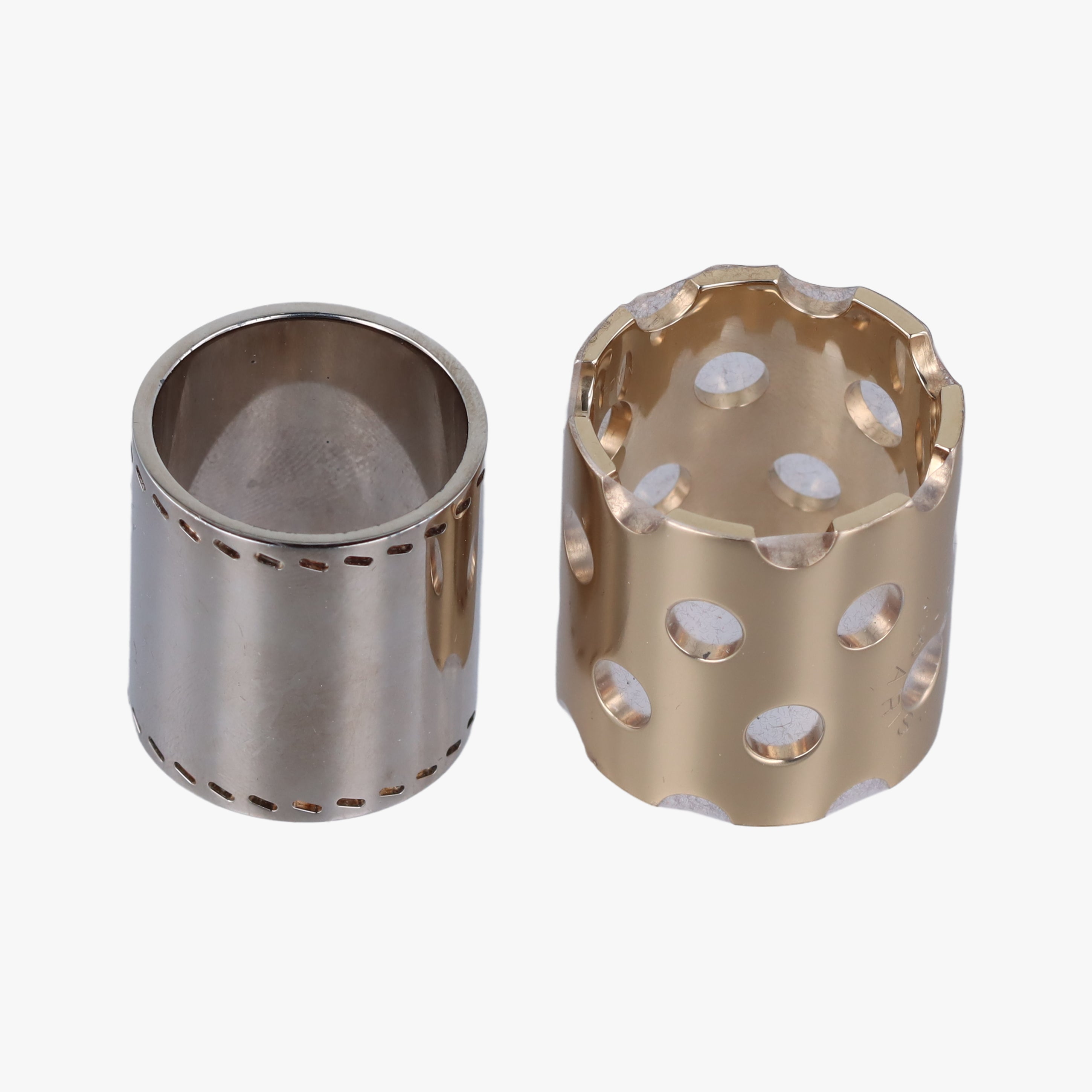 Scarf Ring Silver x Gold GP スカーフリング シルバー×ゴールド GP 