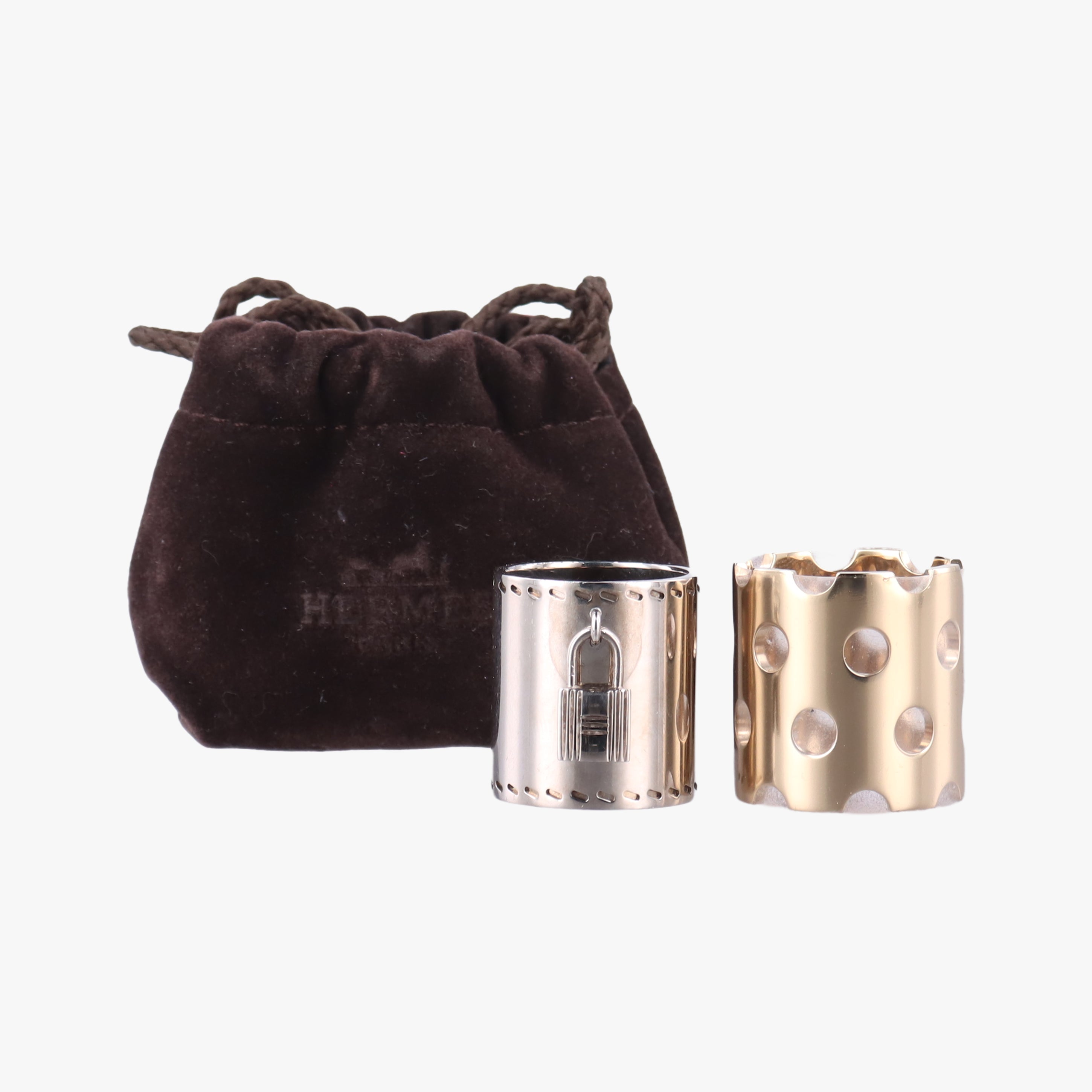 Scarf Ring Silver x Gold GP スカーフリング シルバー×ゴールド GP 