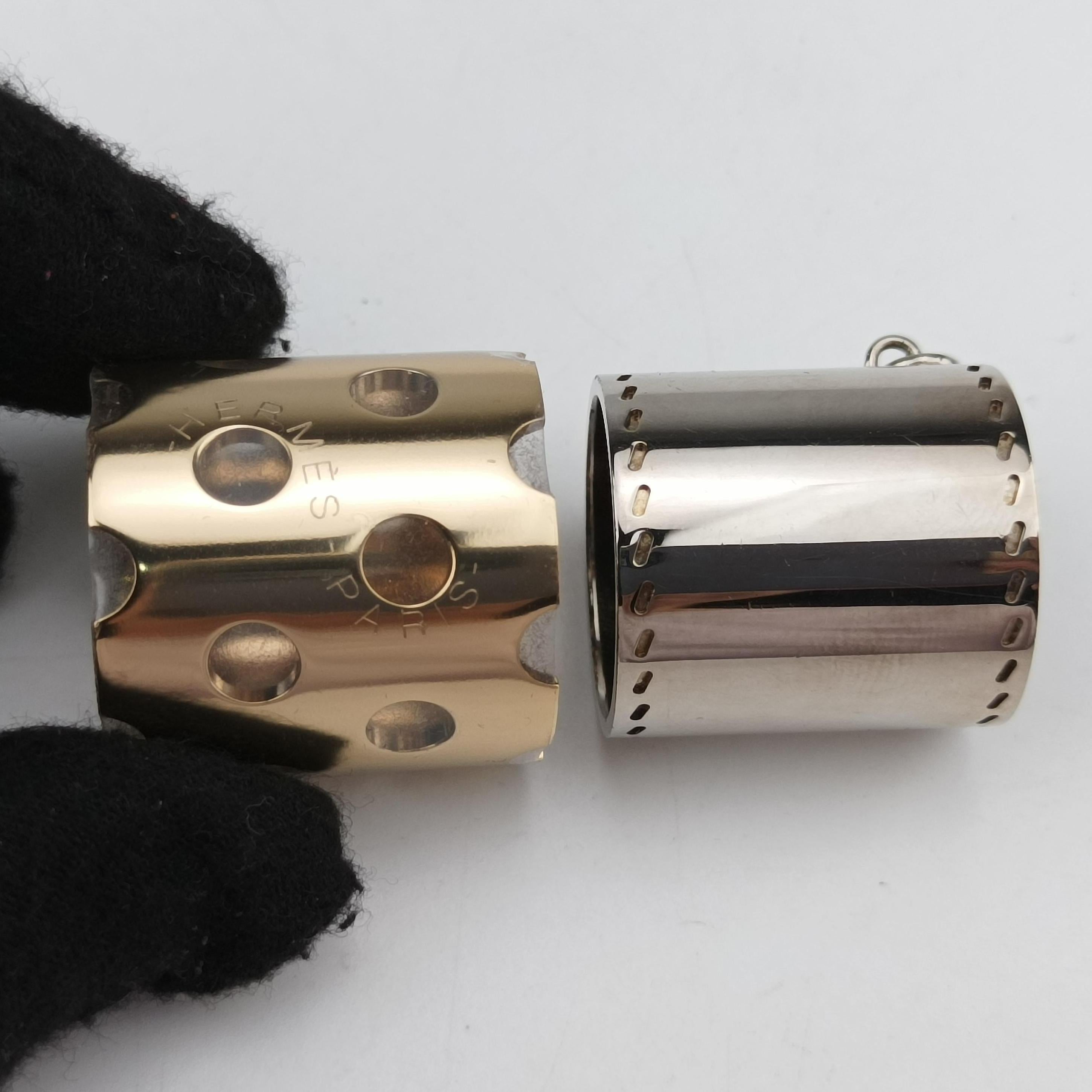 Scarf Ring Silver x Gold GP スカーフリング シルバー×ゴールド GP 