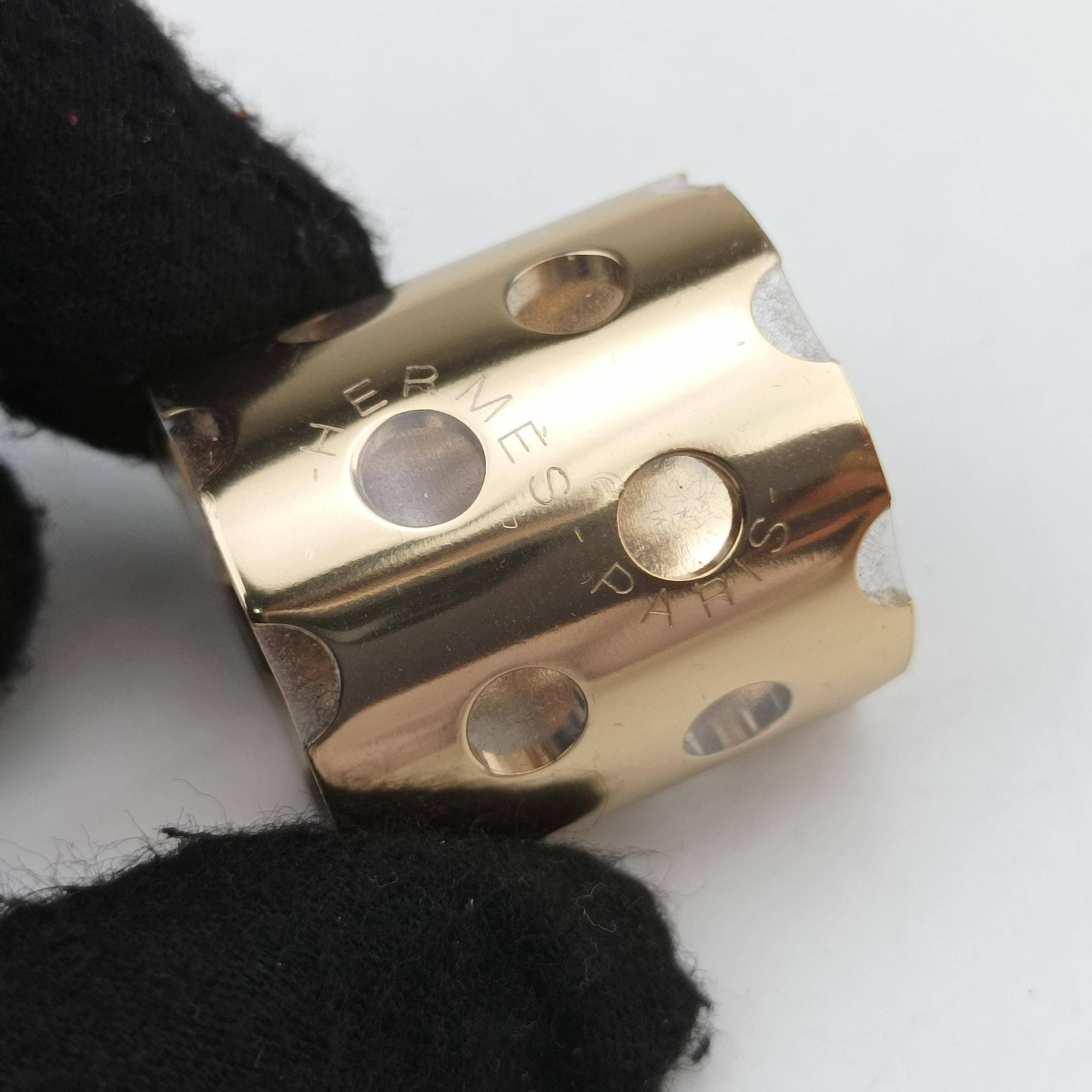 Scarf Ring Silver x Gold GP スカーフリング シルバー×ゴールド GP 