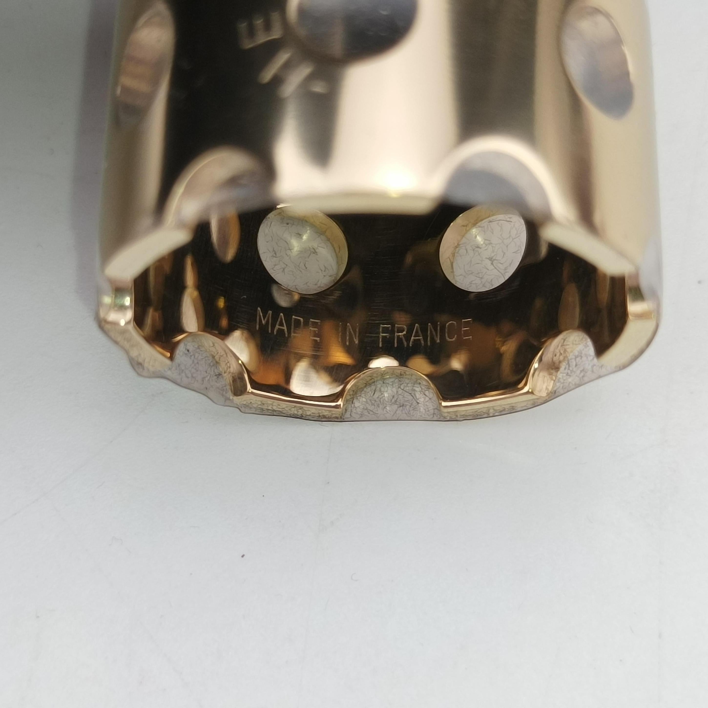 Scarf Ring Silver x Gold GP スカーフリング シルバー×ゴールド GP 